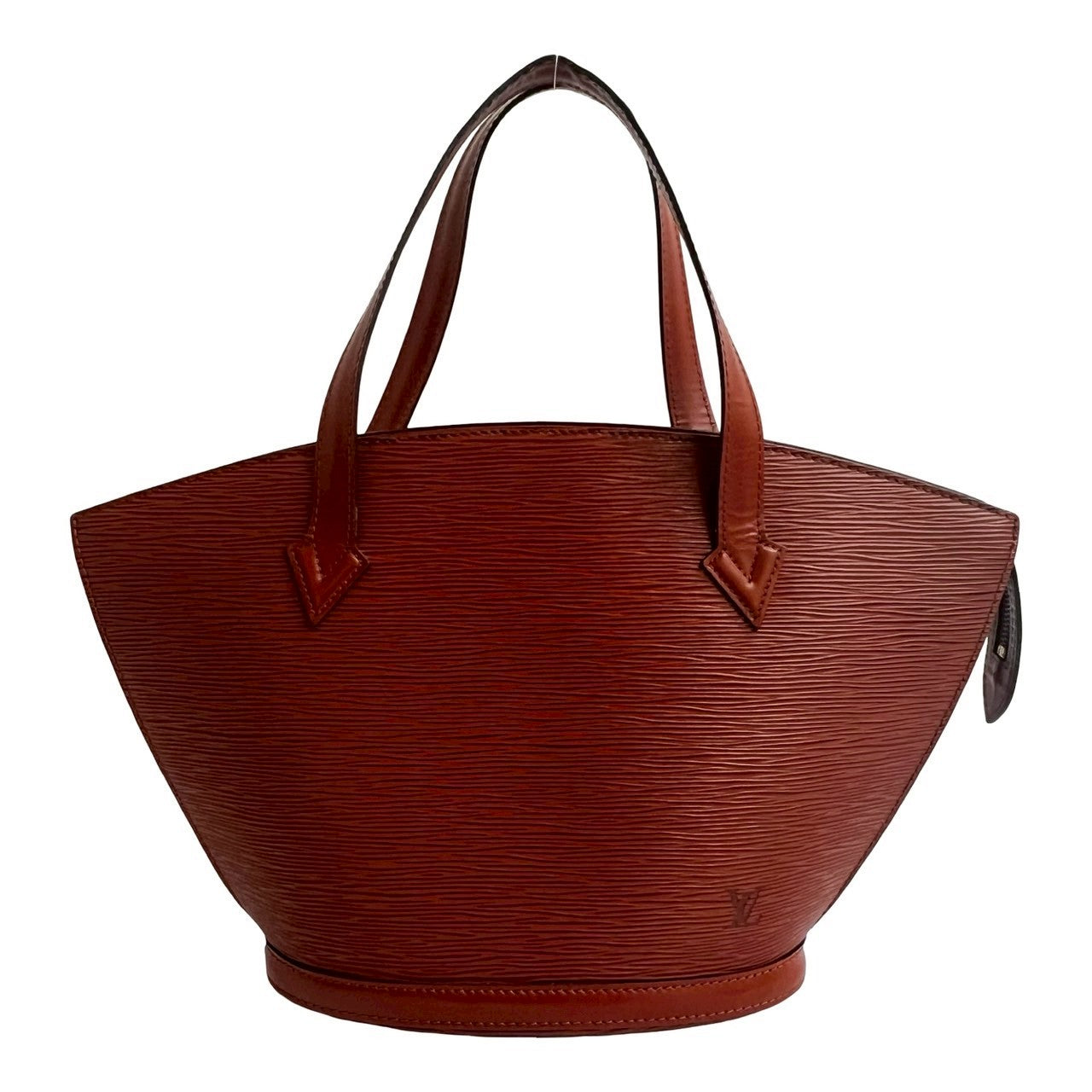 Louis Vuitton Epi Sun jack Leather Brown Handbag
