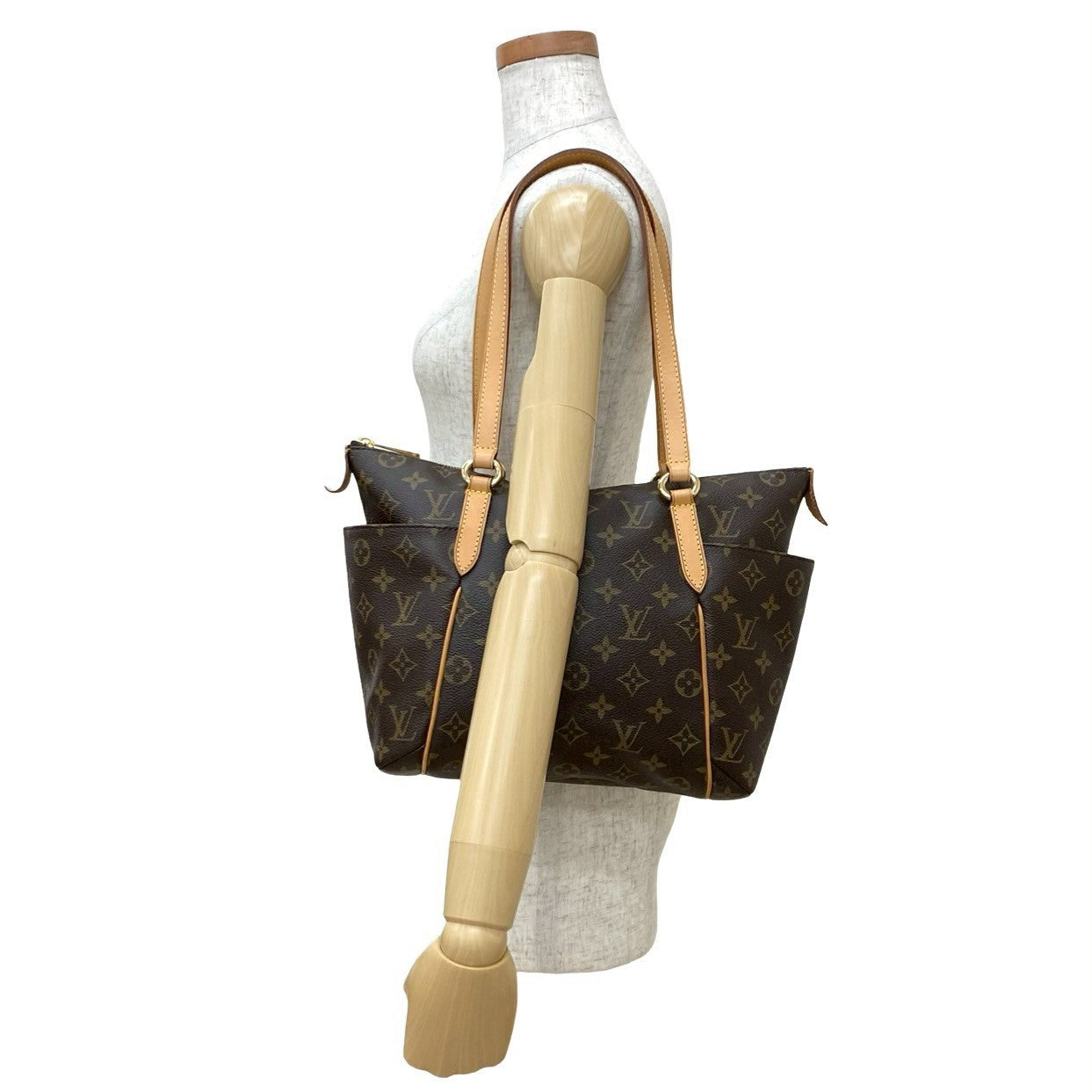 Louis Vuitton Totally PM Monogram Leather Brown Tote Bag