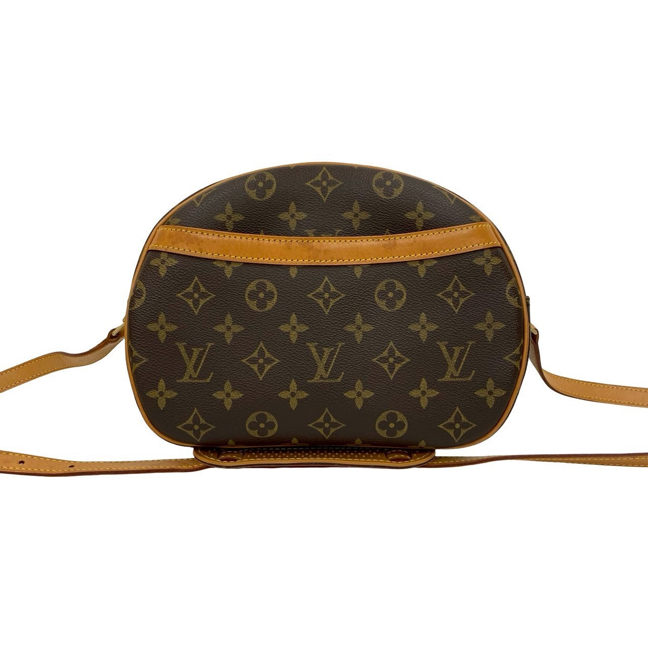 Louis Vuitton Blois Monogram Leather Brown Shoulder Bag