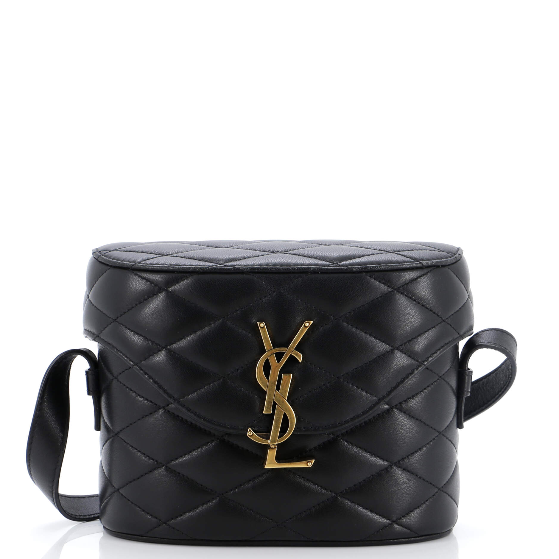 YSL Saint Laurent Luxury Trending June Box Bag Leather Quilted Travel Bag Quilted Leather 2
