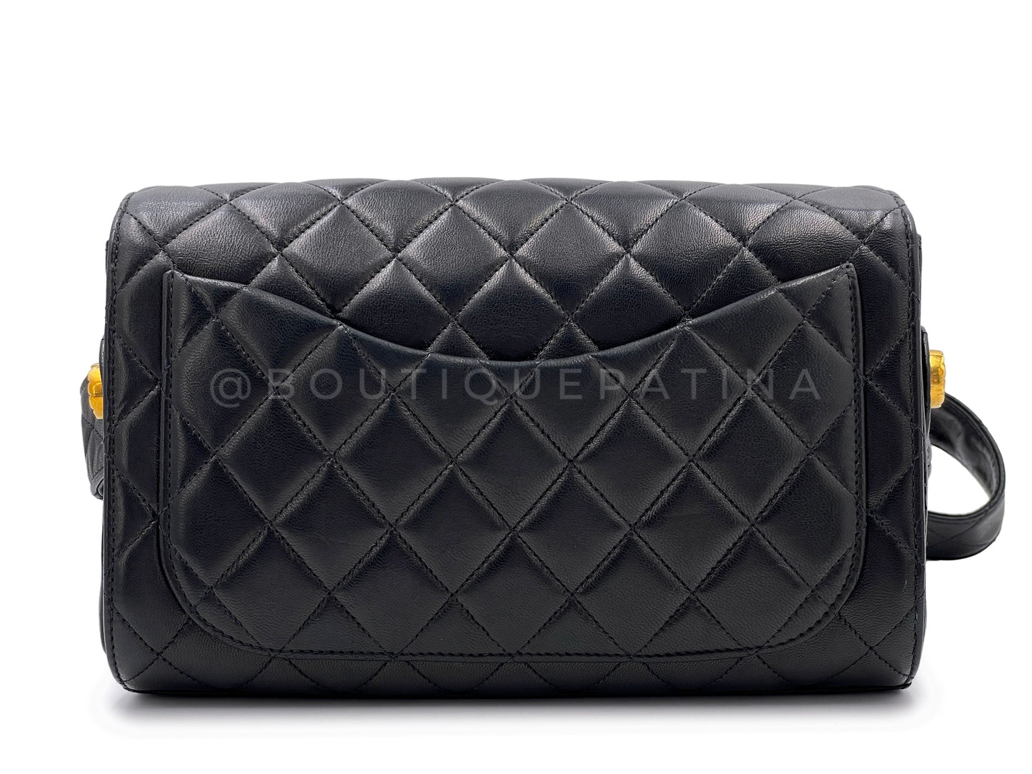 Chanel Rare 1991 Lambskin Flap Jewelry