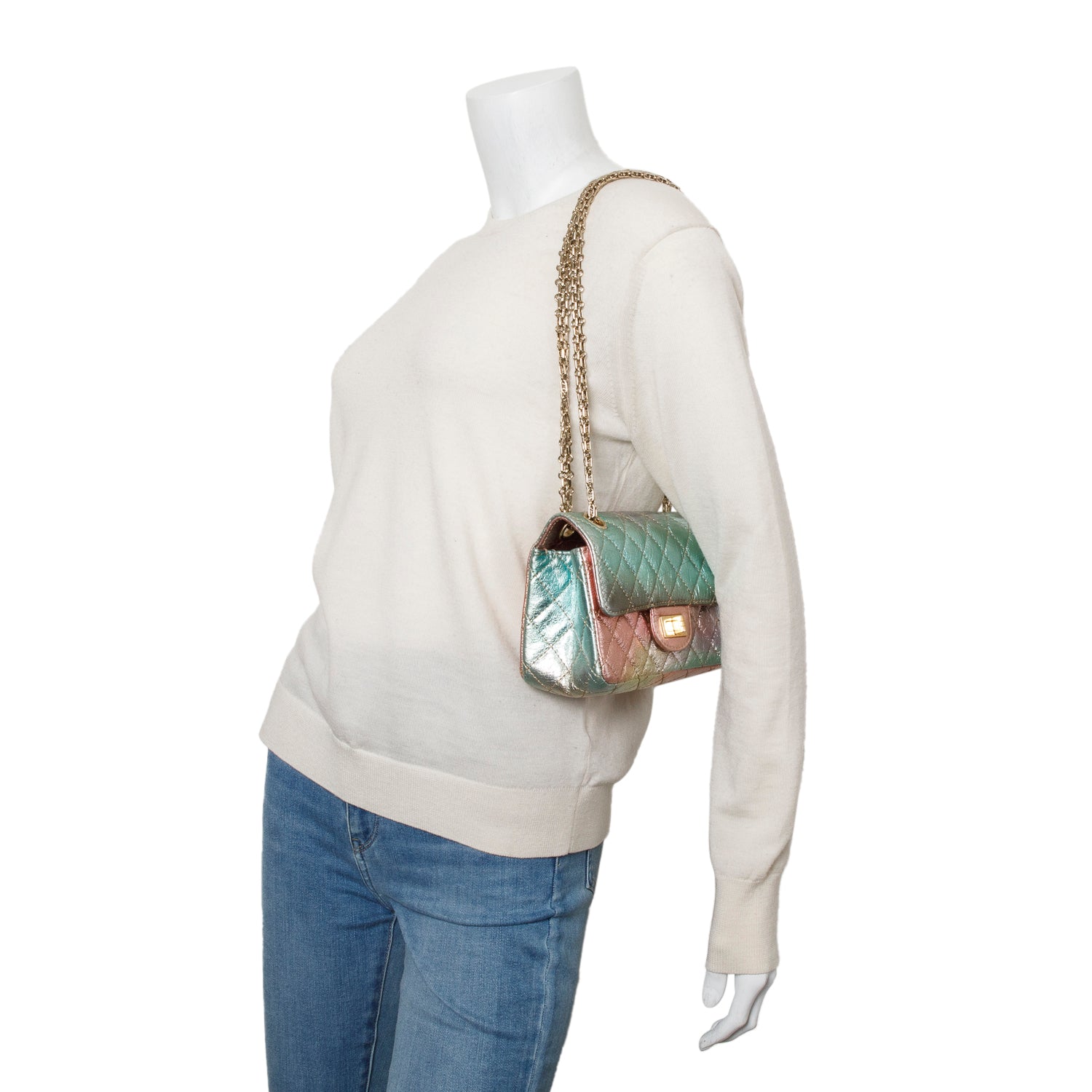 Chanel ini Flap Multicolor Travel Bag