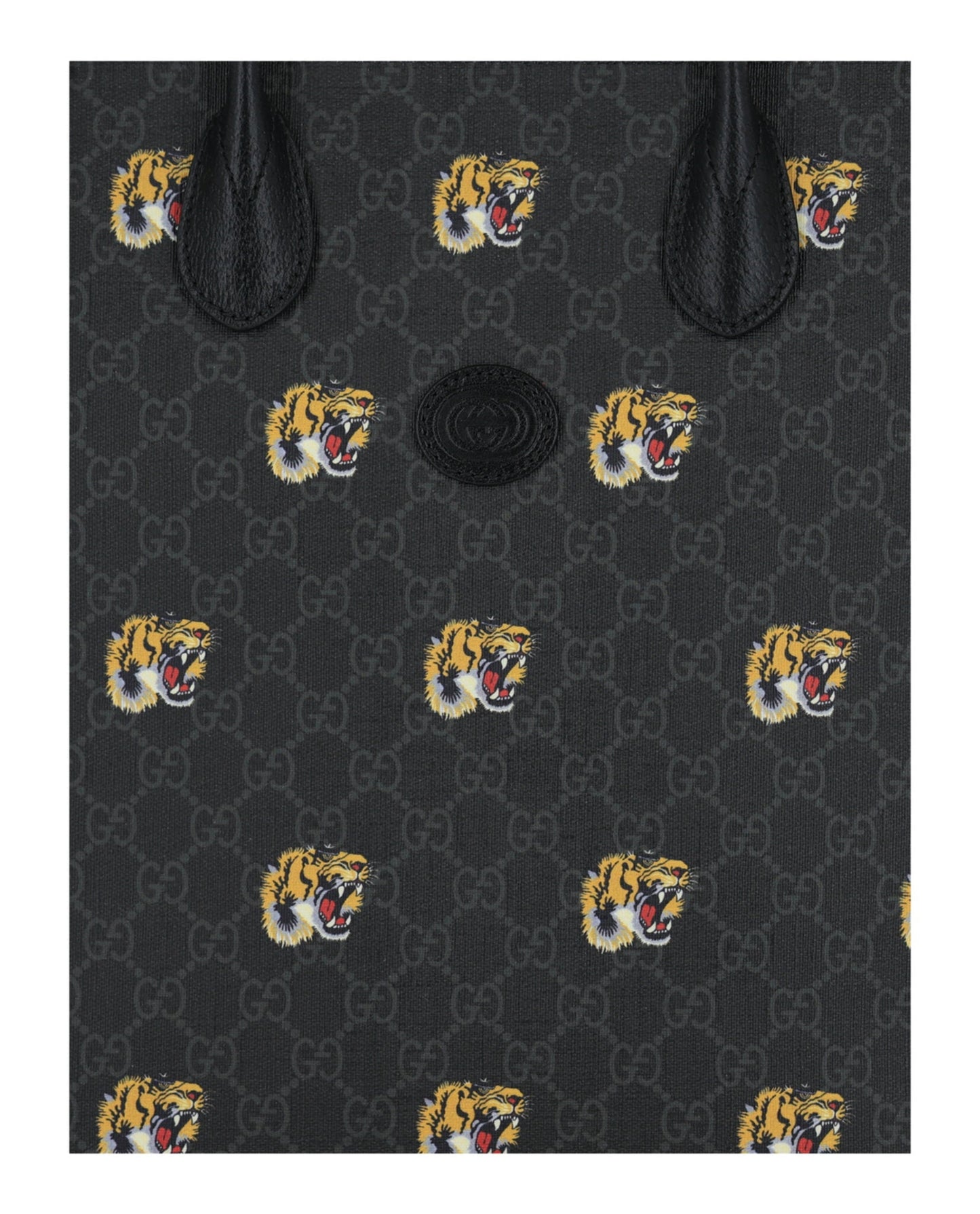 Gucci Mens GG Tiger Shoulder Bag