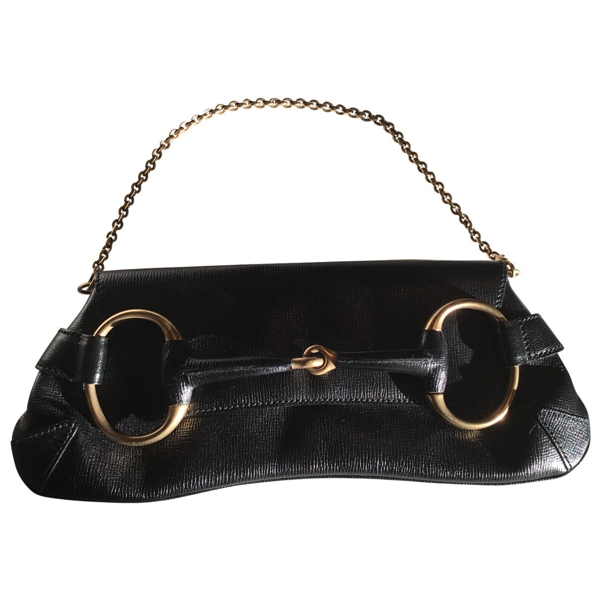 Gucci Black Leather Handbag