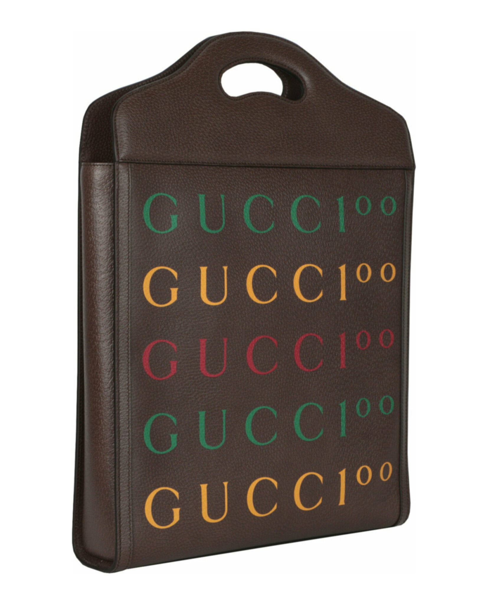 Gucci Womens Aria 100th Printed Anniversary Tote