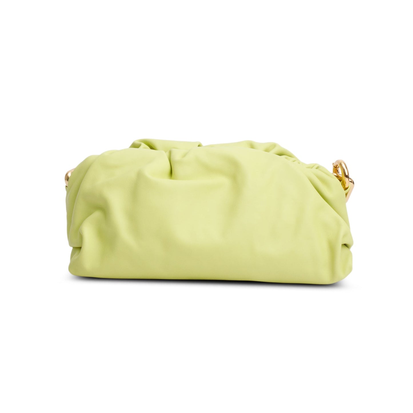 Bottega Veneta Nappa The Pouch Travel Bag Leather Green