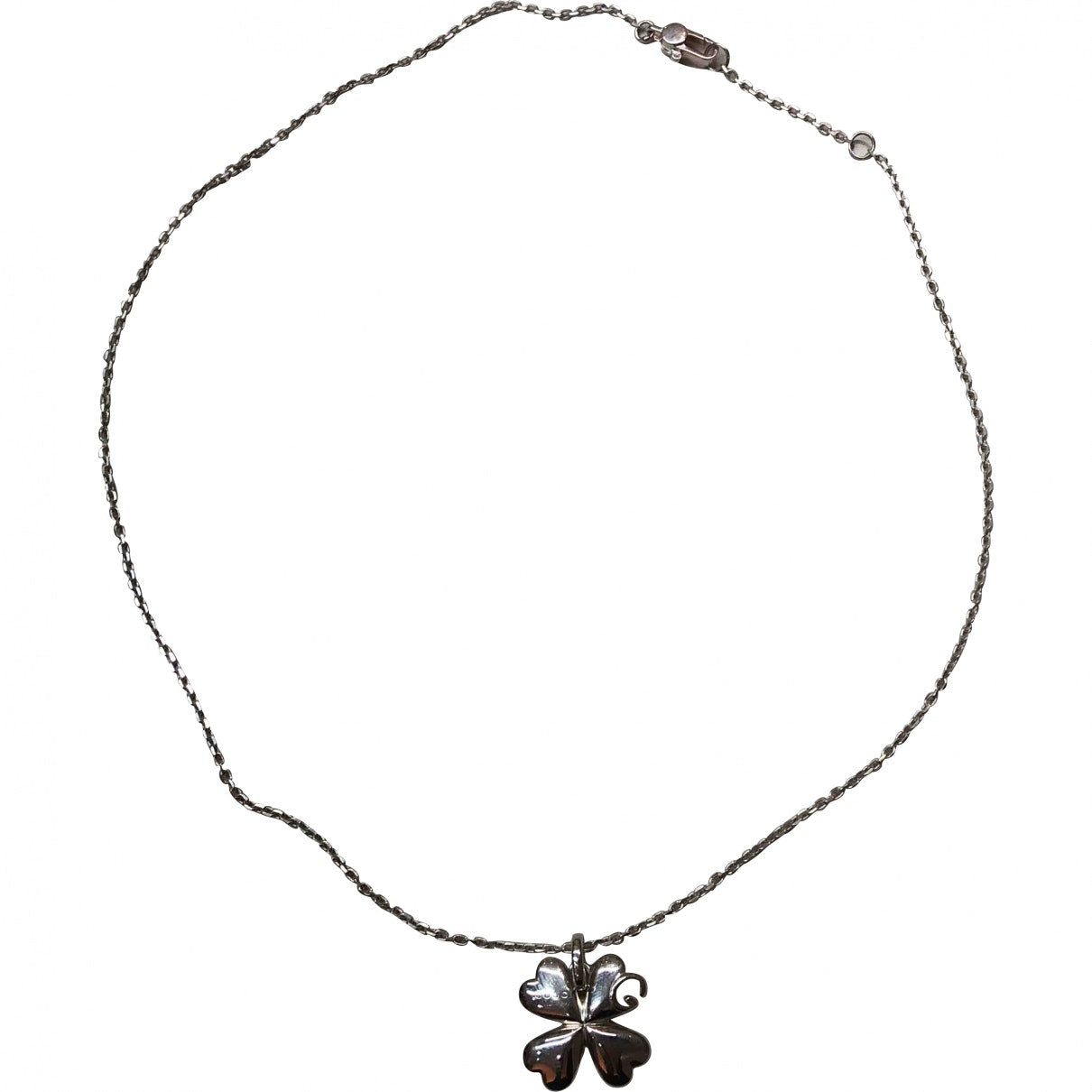 Gucci grey silver necklaces