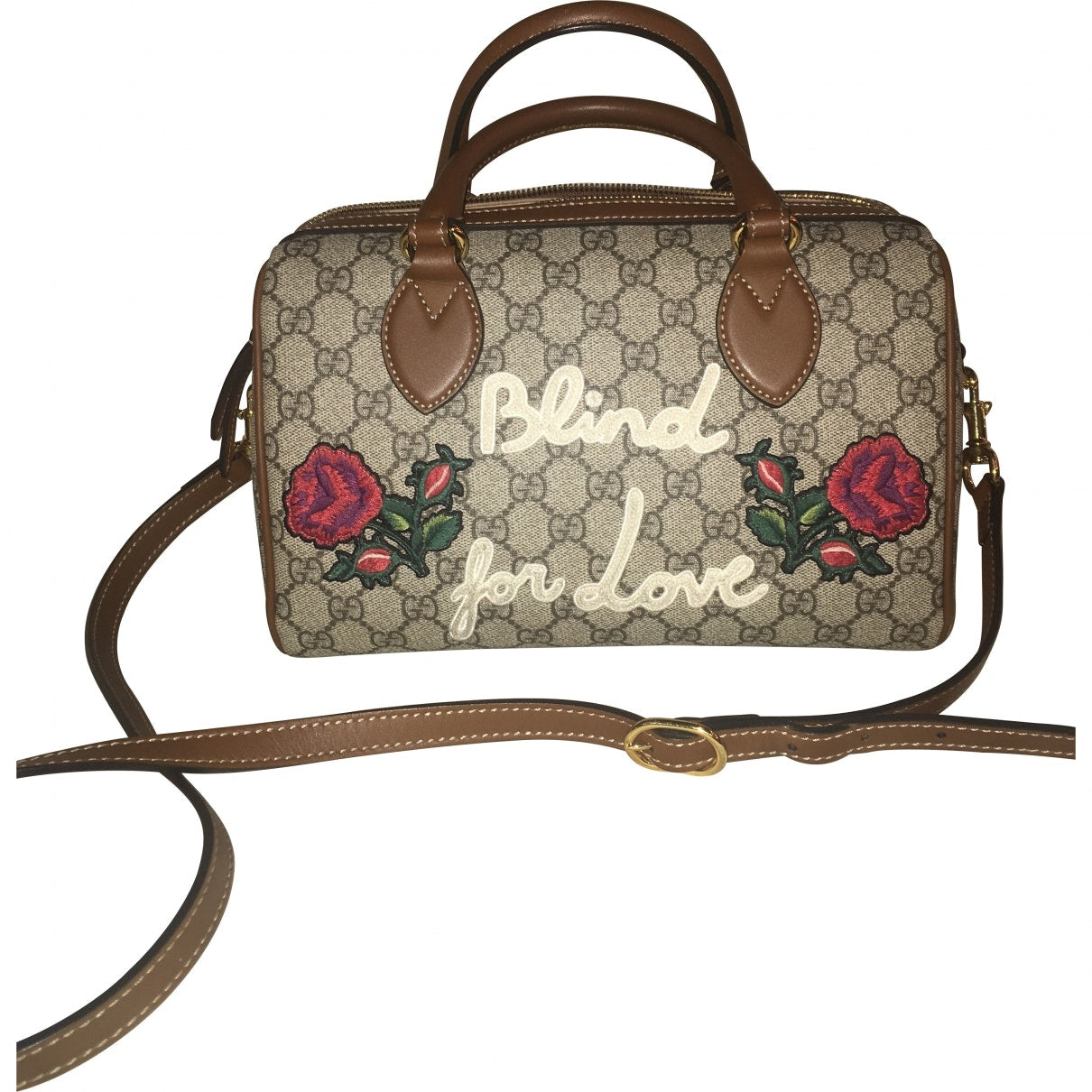 Gucci beige cloth handbag