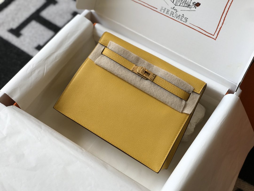 Top Quality Kelly Yellow For Women Toned Gold Travel Bag