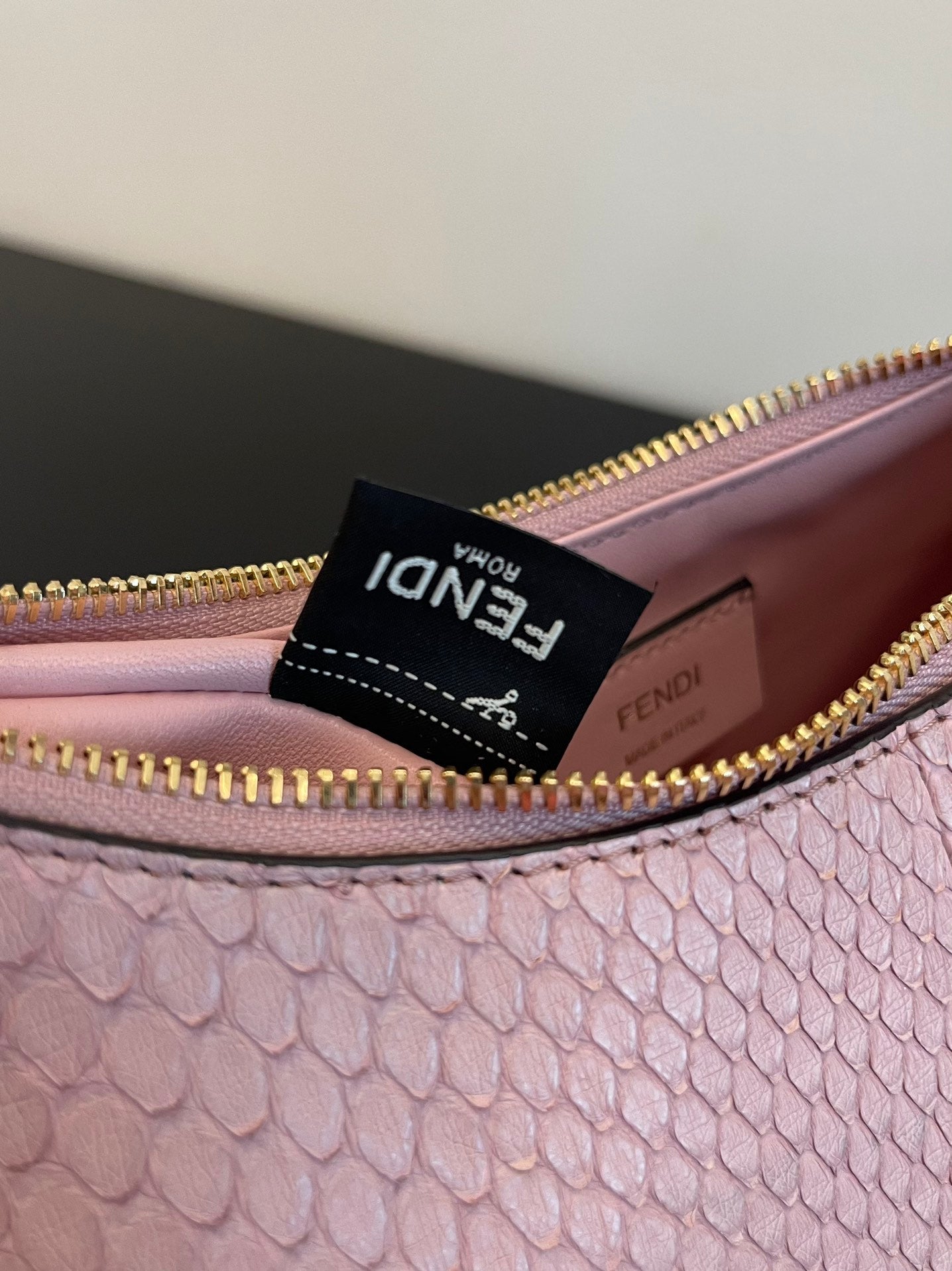 Fi Figraphy Pale Python Bag For Woman Pink Small Travel Bag