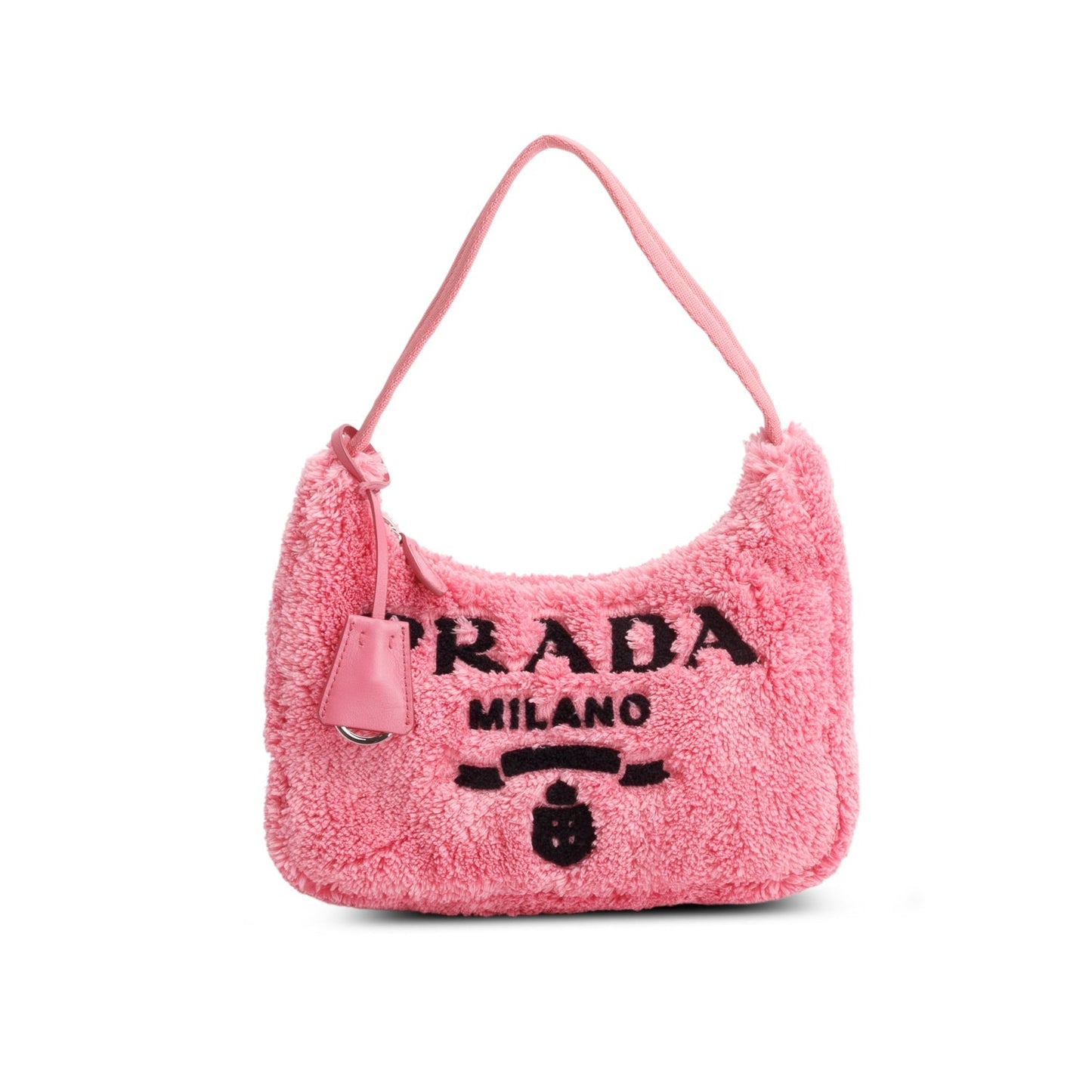 Prada Terry Cloth Re Edition Bag Pink Mini Travel Bag