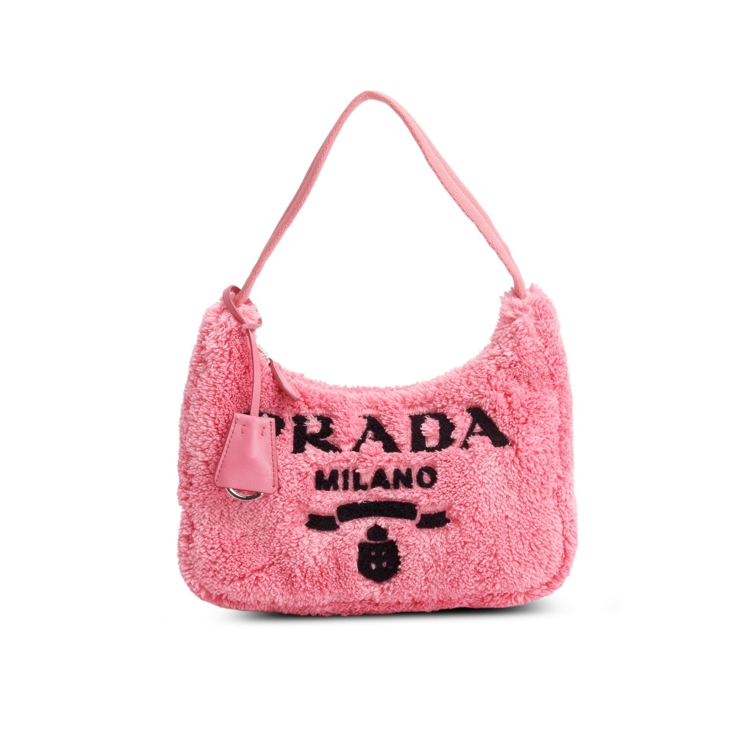 Prada Terry Cloth Re Edition Bag Pink Mini Travel Bag