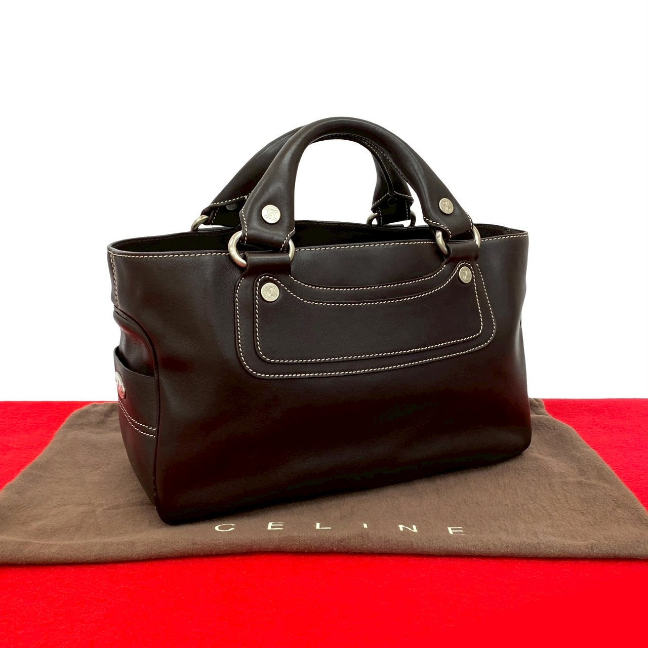 Boogie Bag Leather Brown Travel Bag