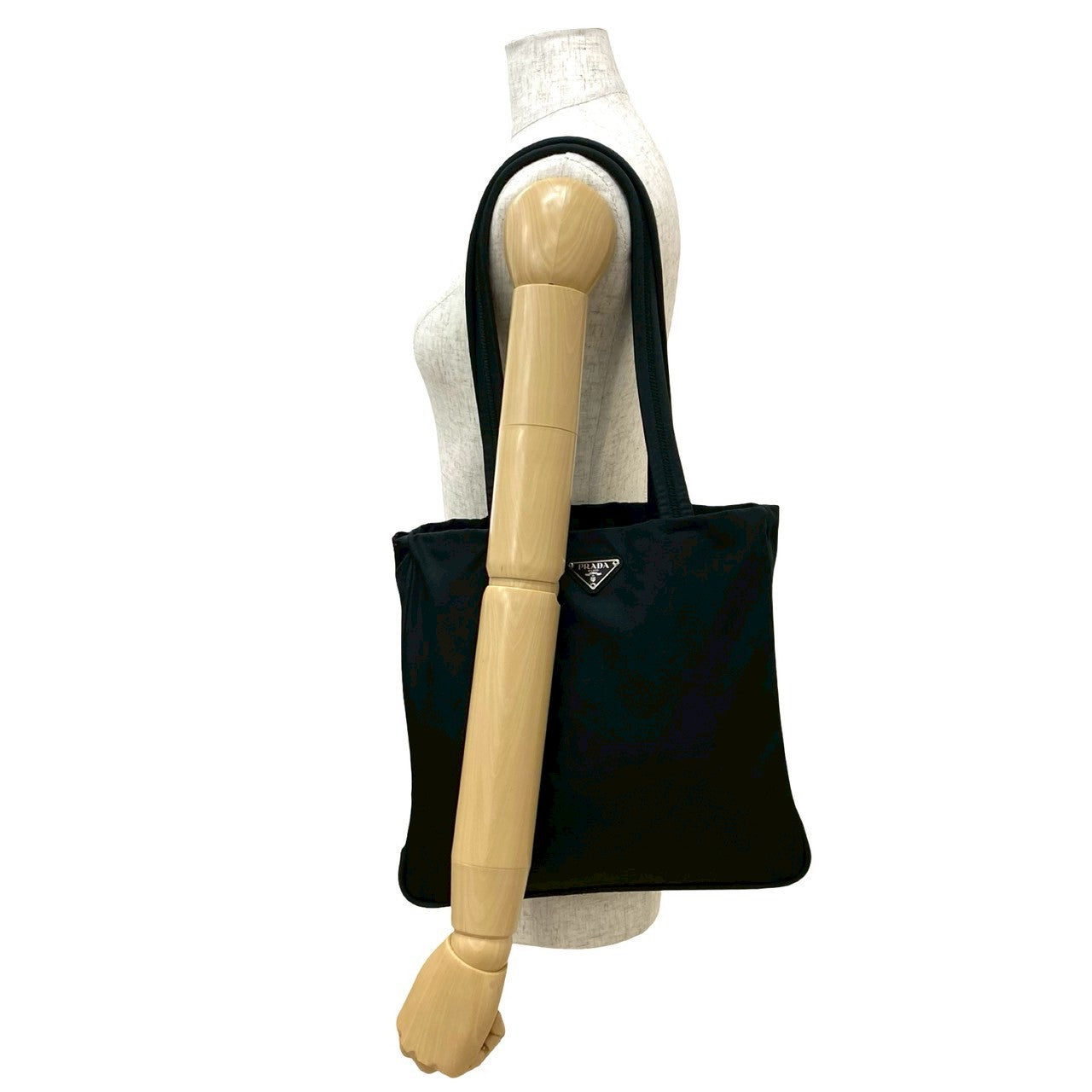 Tote Bag Nylon Black Nylon Black