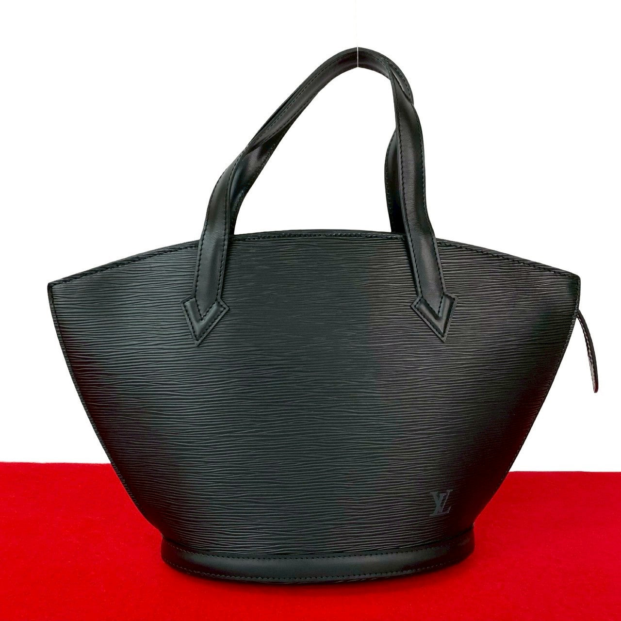 Louis Vuitton Epi Sun jack Leather Black Handbag 2