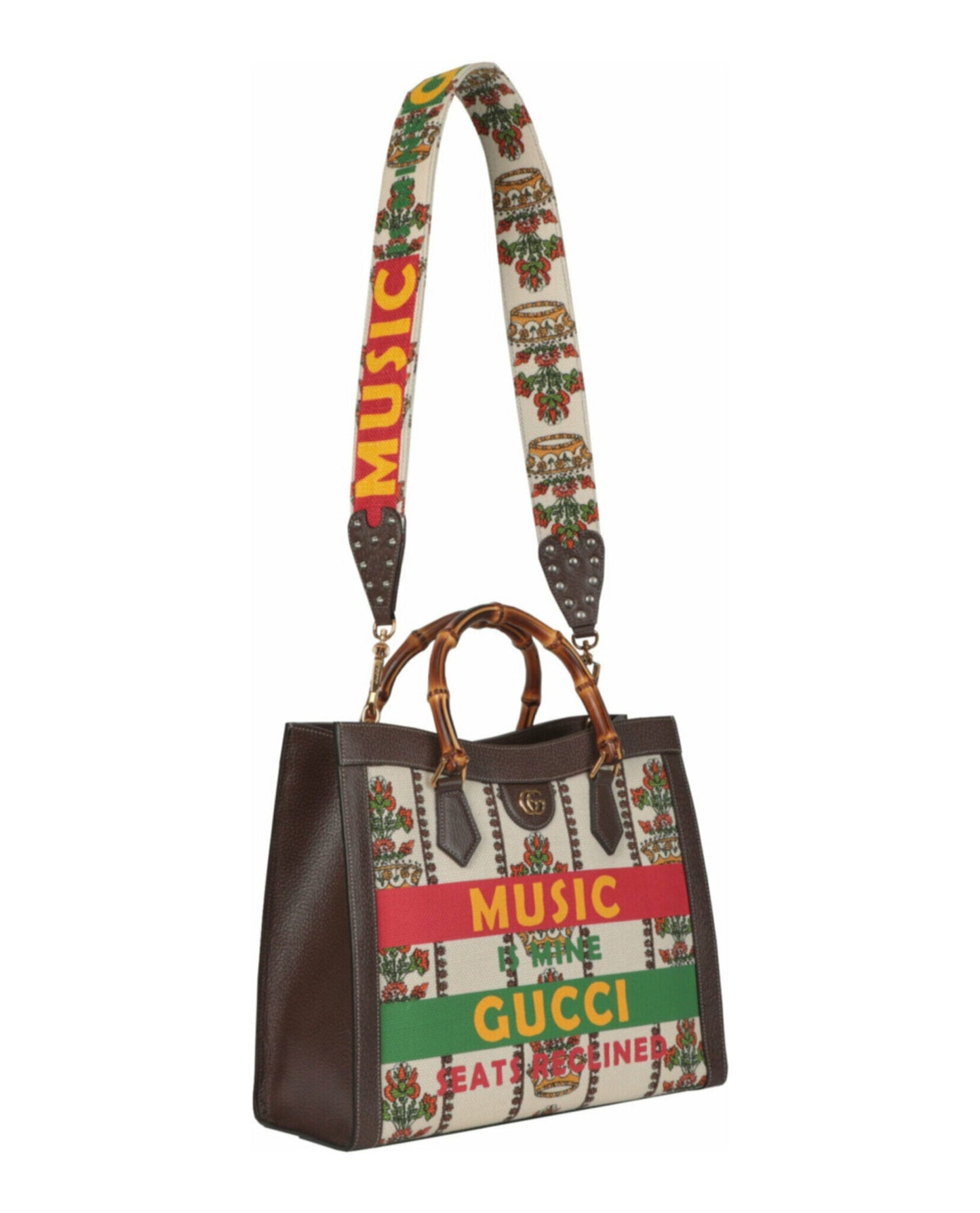 Gucci Womens Music Is Mine Diana Tote