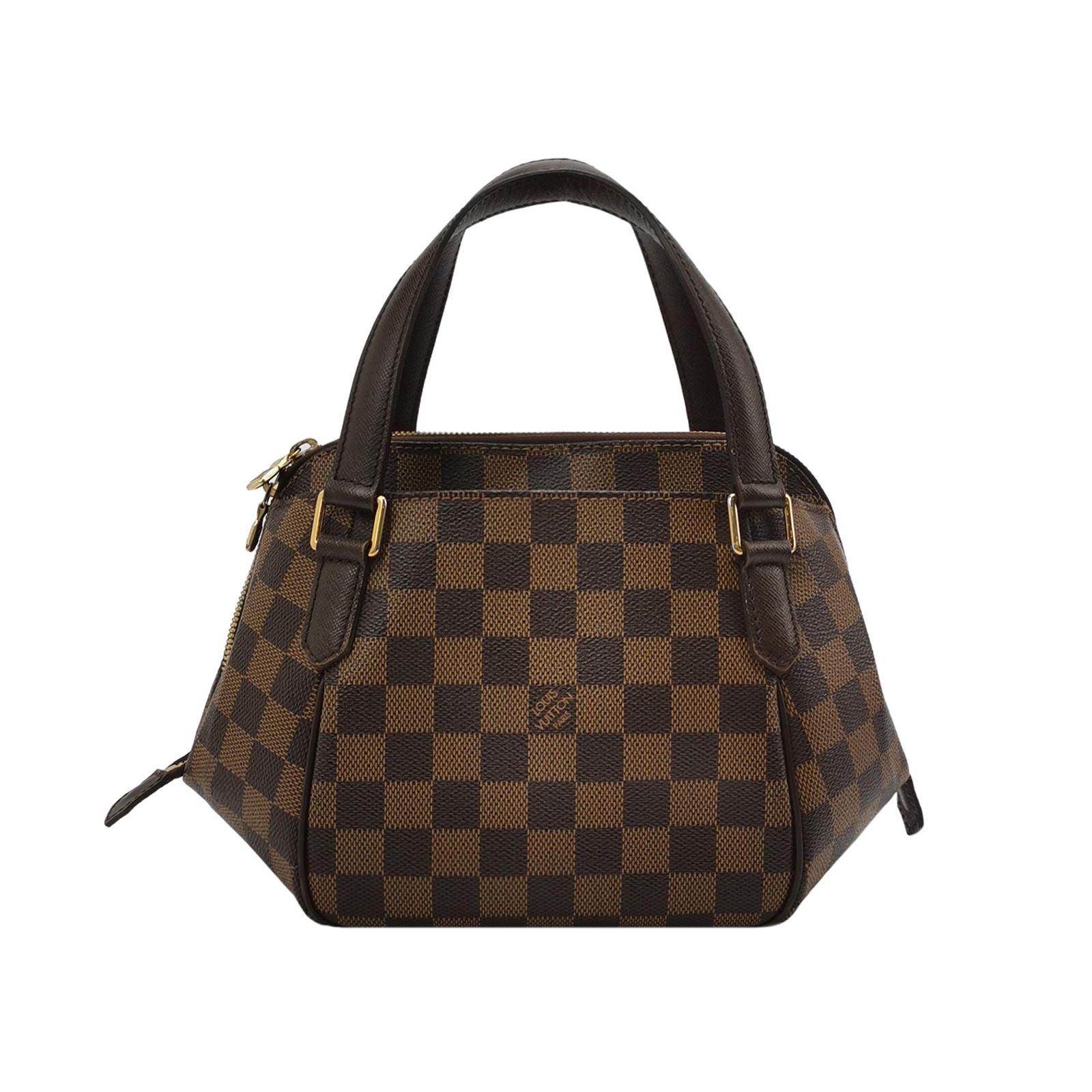 Louis Vuitton Belem Checkered Leather Lunch Box Handbag 250503781176389