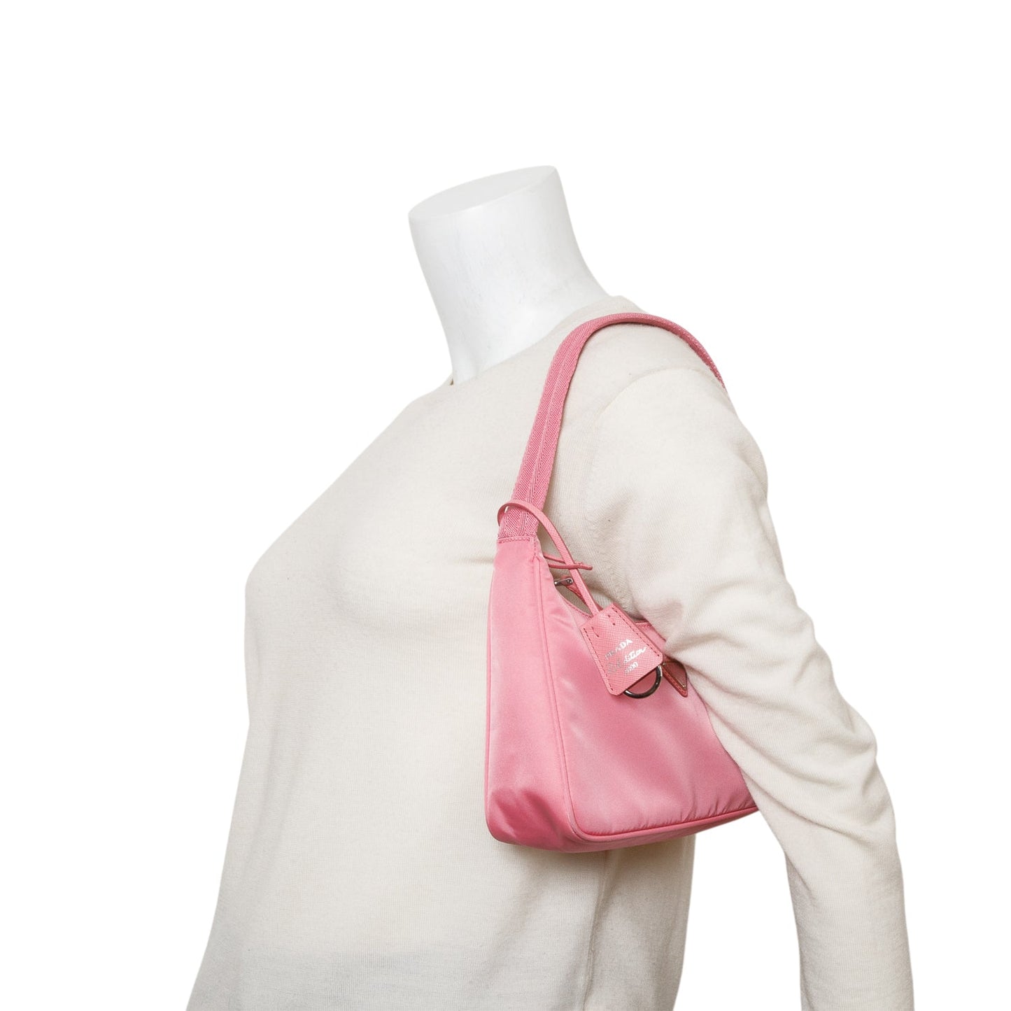 Prada Re Saffiano Re Edition Bag Nylon Pink Travel Bag