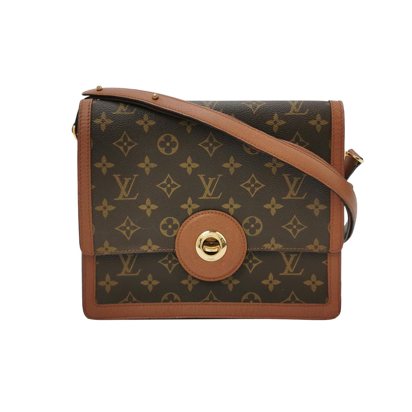 Louis Vuitton Raspail Monogram Print   Messenger Shoulder Bag 250515781193702