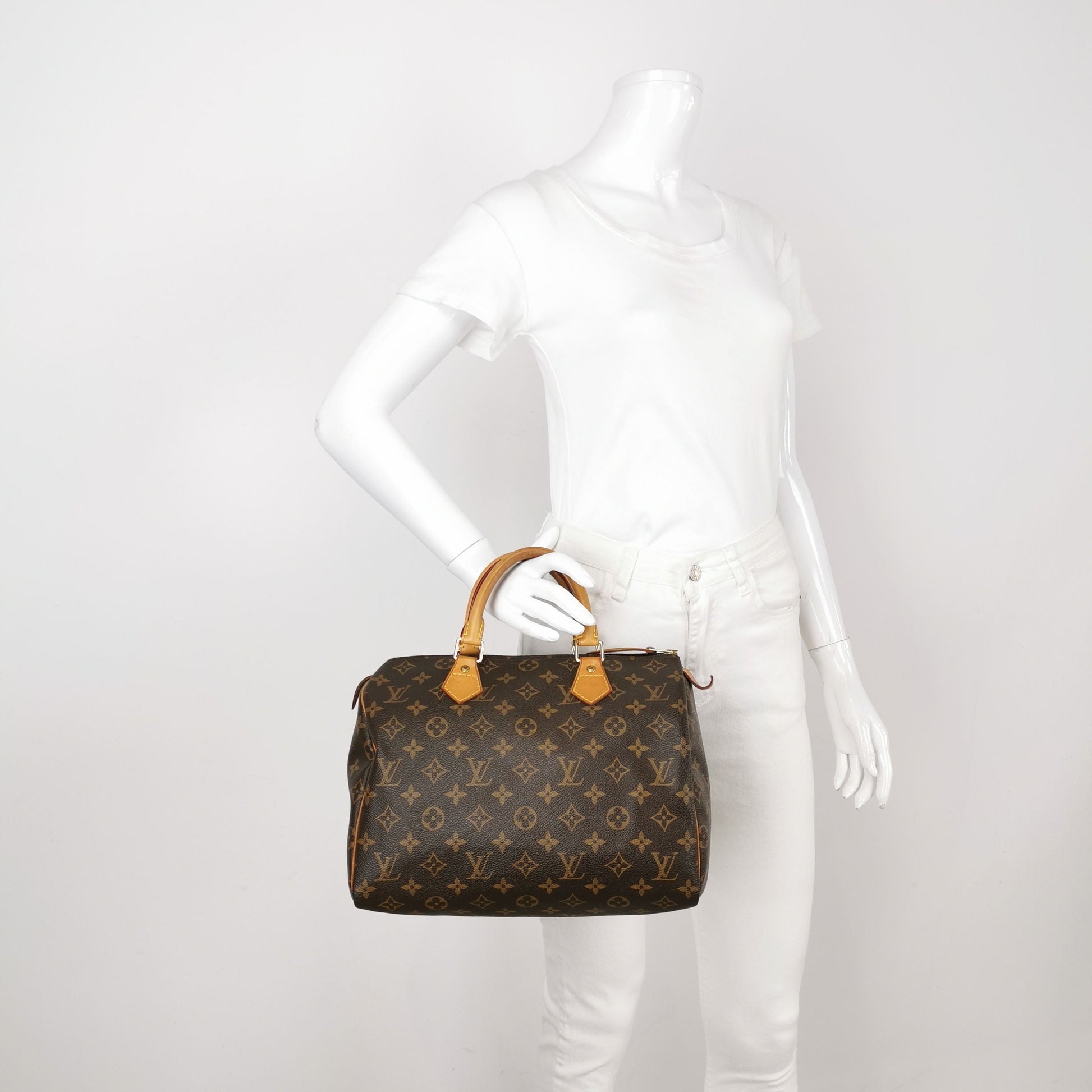 Louis Vuitton Speedy 30 Monogram Canvas Boston Bag 250513781190401