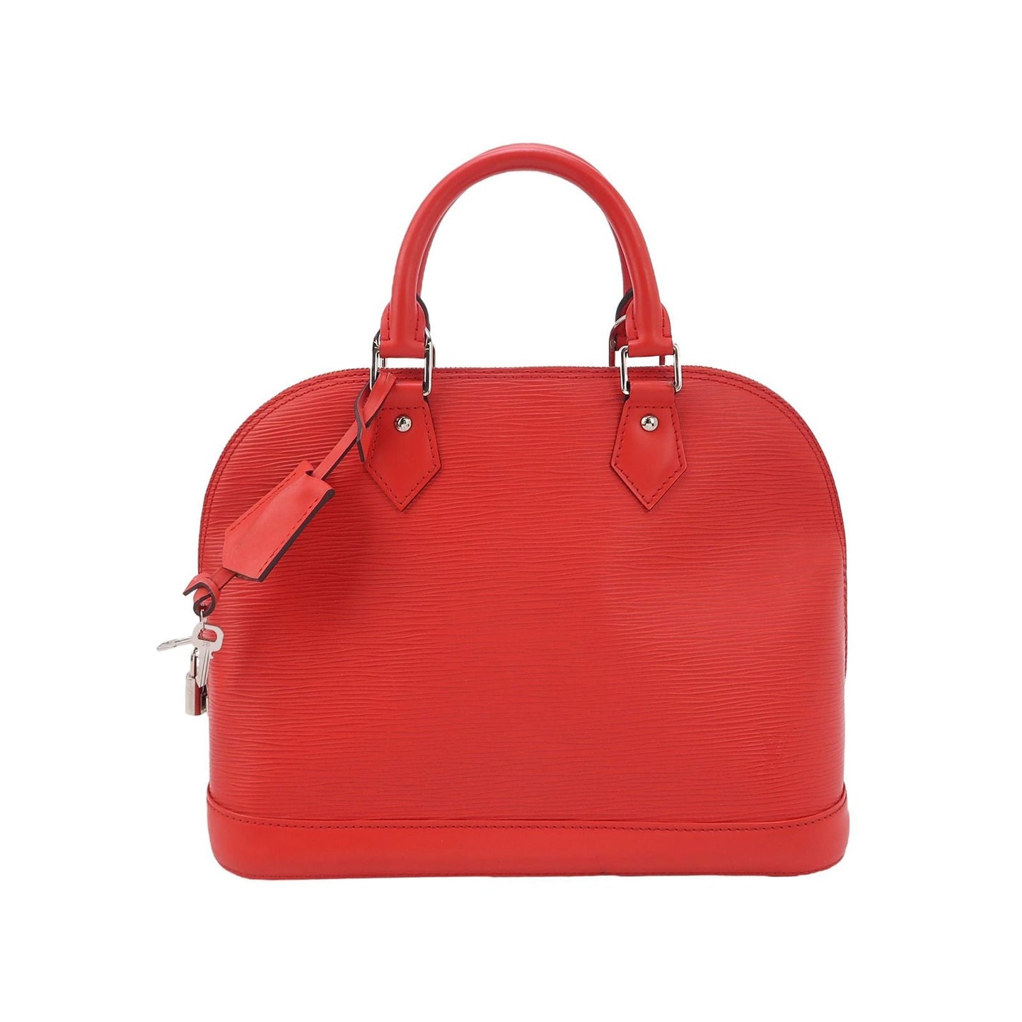 Louis Vuitton Alma Small Calfskin Wave Pattern Logo Shell Bag Handbag 250112781021842