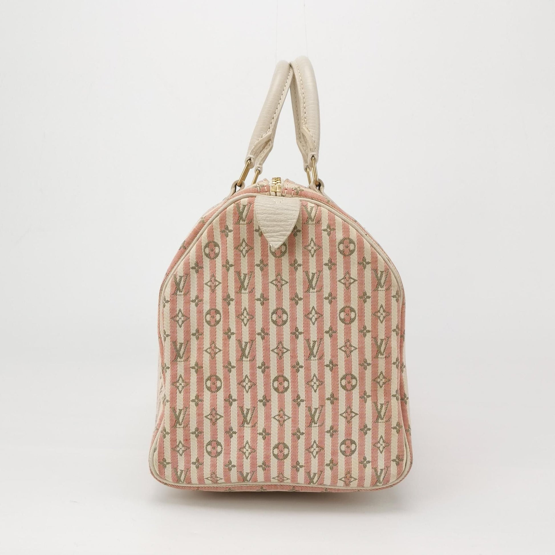 Louis Vuitton Speedy30 Denim Monogram Boston Bag 250103781009387