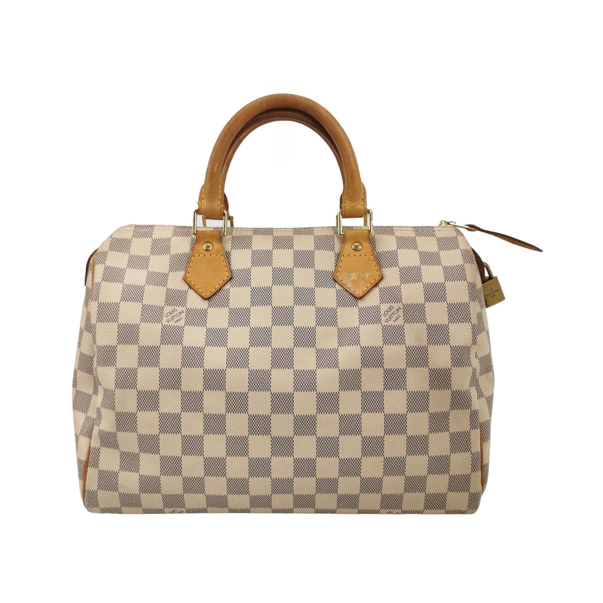 Louis Vuitton Speedy 30 Damier Ebene Boston Bag 24122578996092