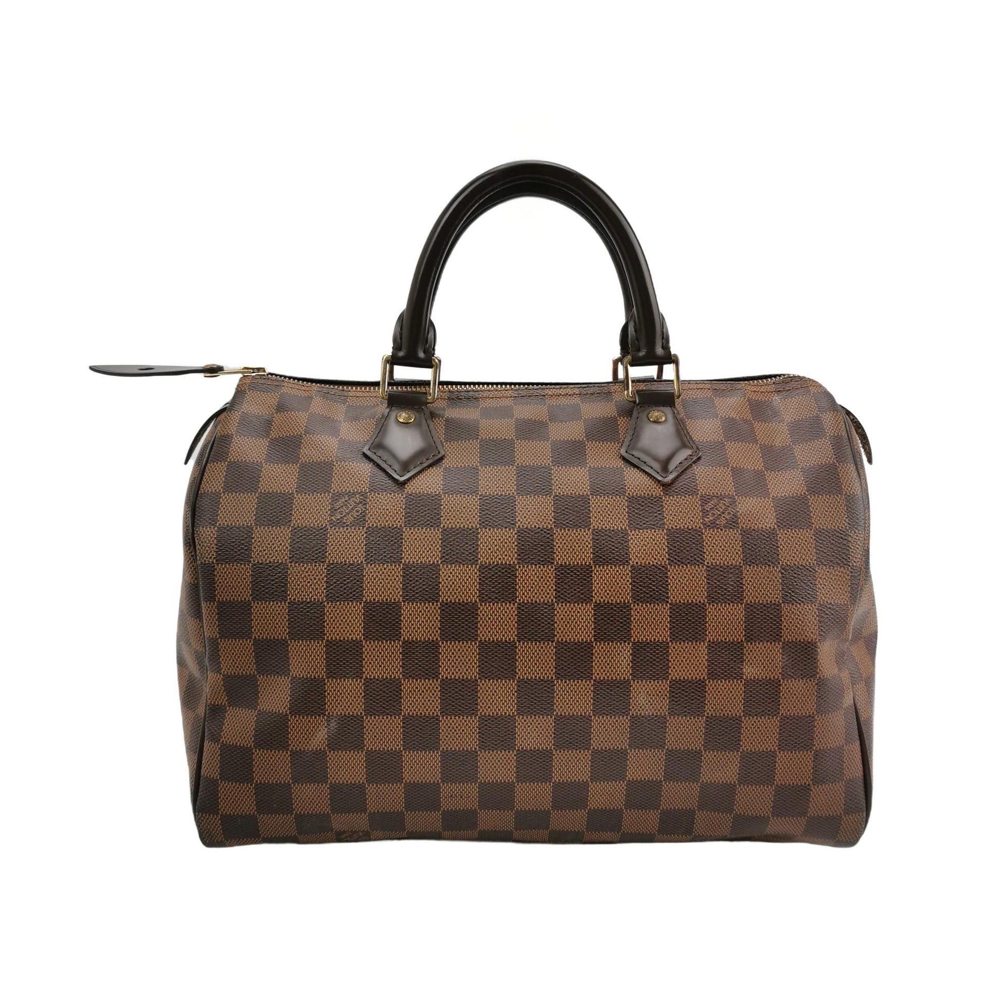 Louis Vuitton Speedy 30 Damier Ebene Boston Bag 24120978976617