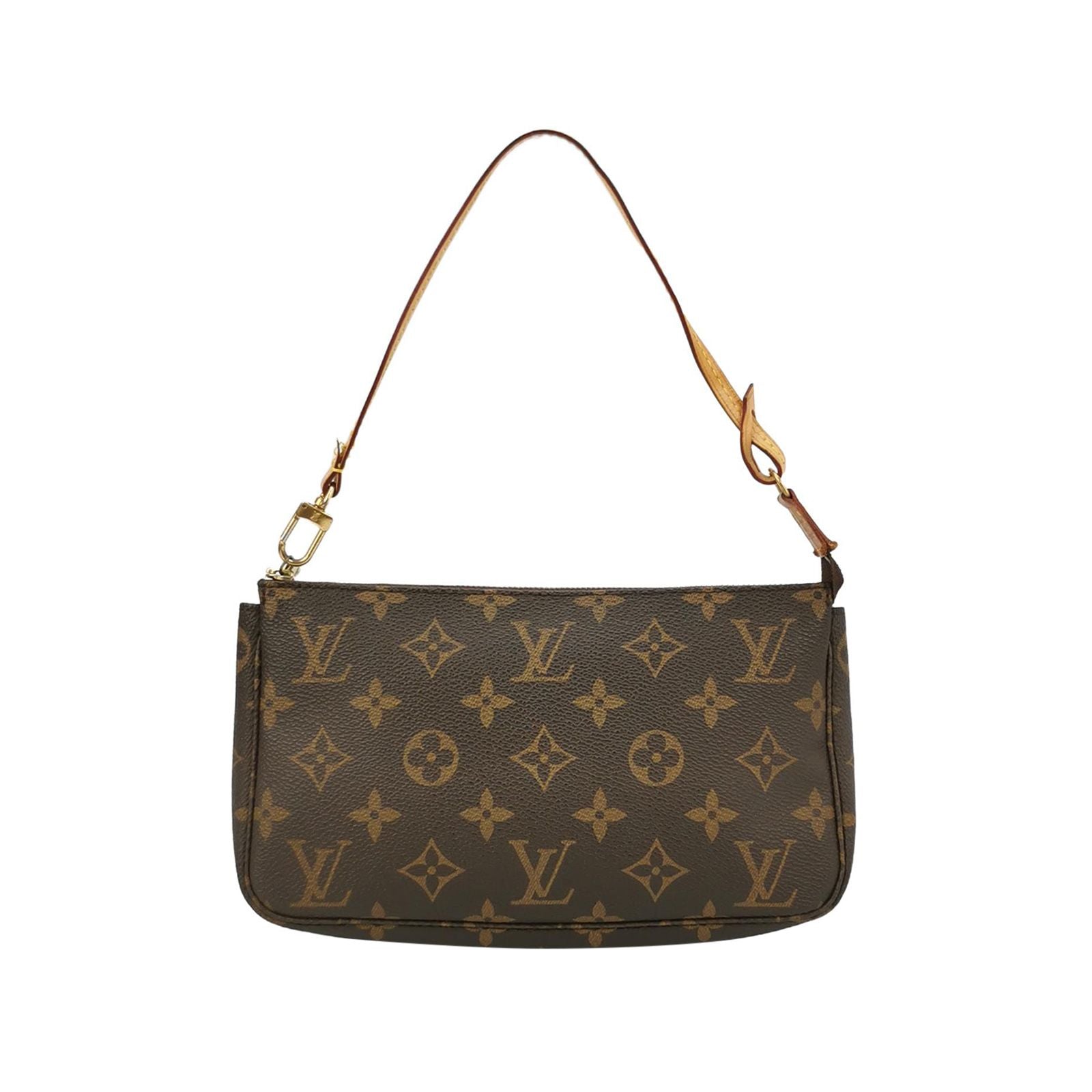 Louis Vuitton Accessories Mahjong Bag Large Vegetable Tanned Leather Monogram Print   Handbag 24120478969953