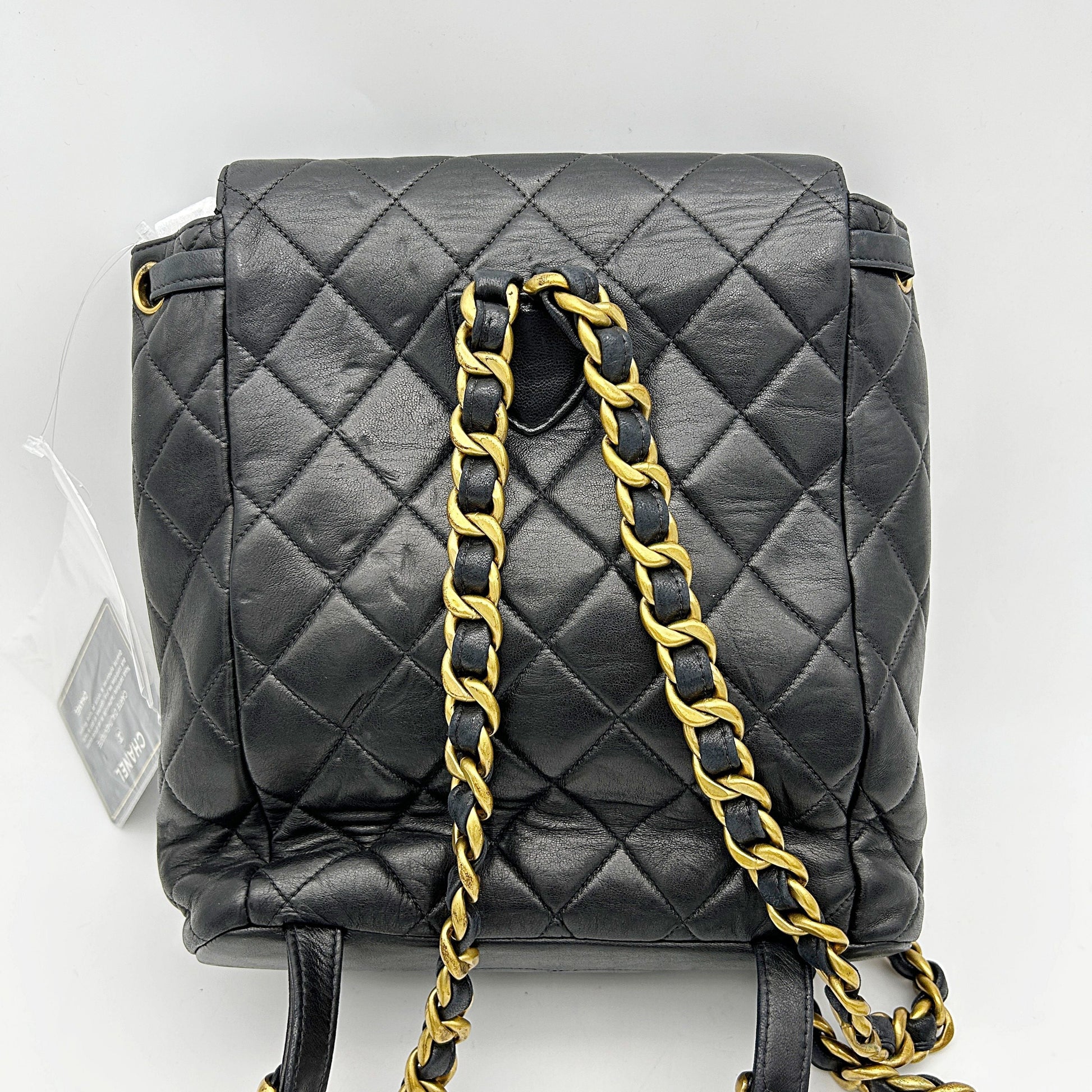 Chanel Quilted Duma Backpack - Brown Backpacks, Handbags ch33347cc