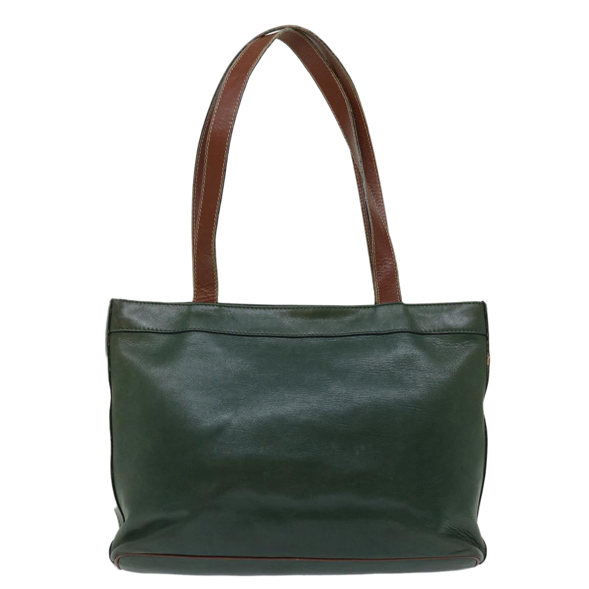 Luxury Tote Bag Leather Green