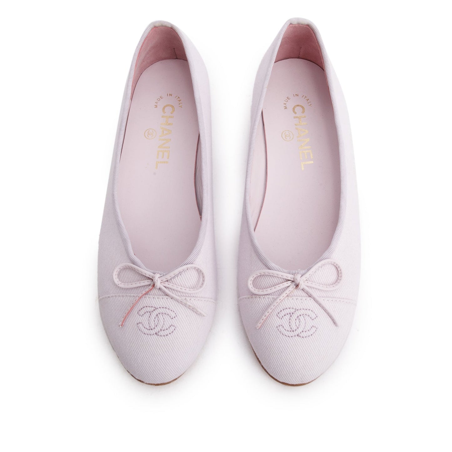 Chanel Purple Monochrome CC Cap Toe Canvas Hat