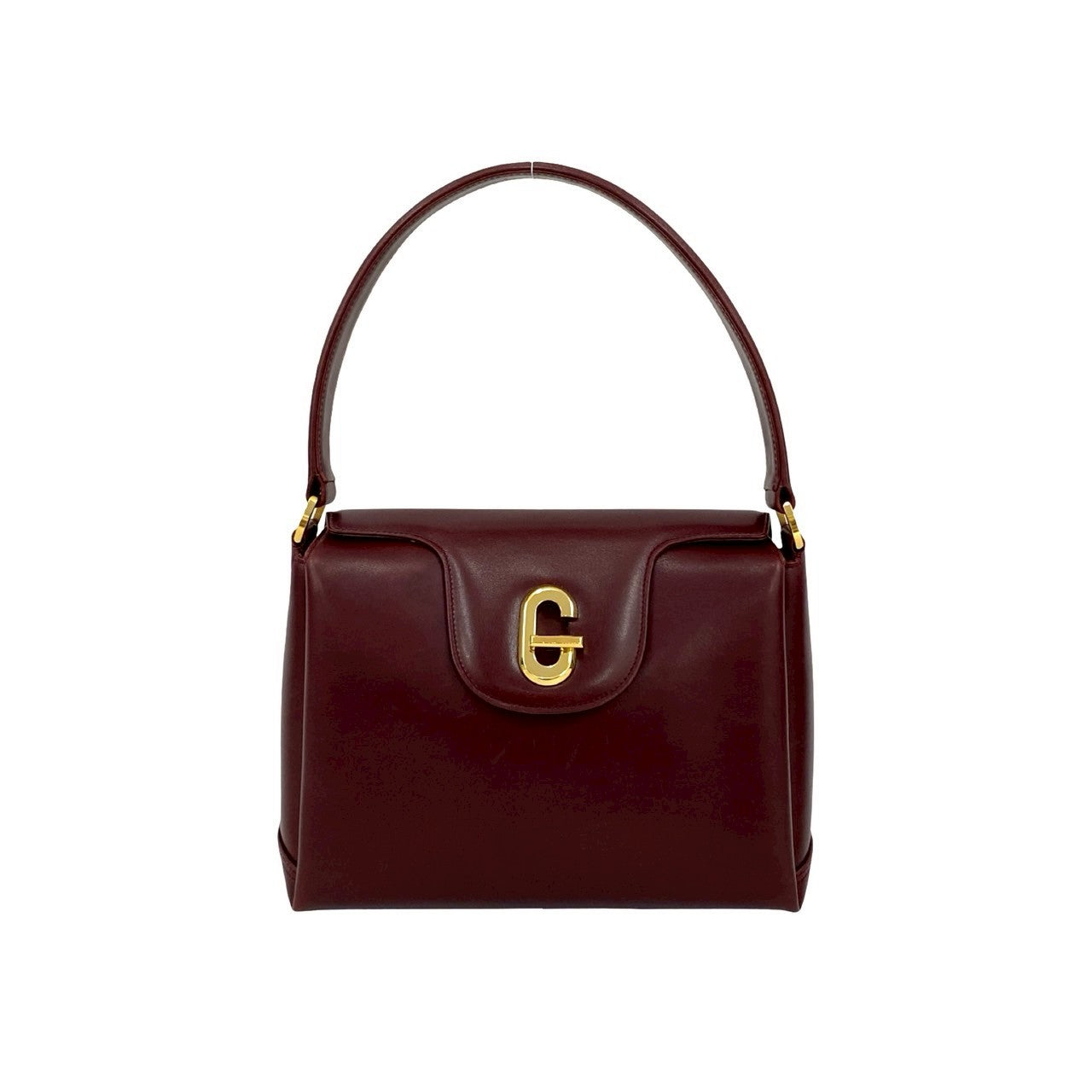 Gucci wine Leather Red Handbag
