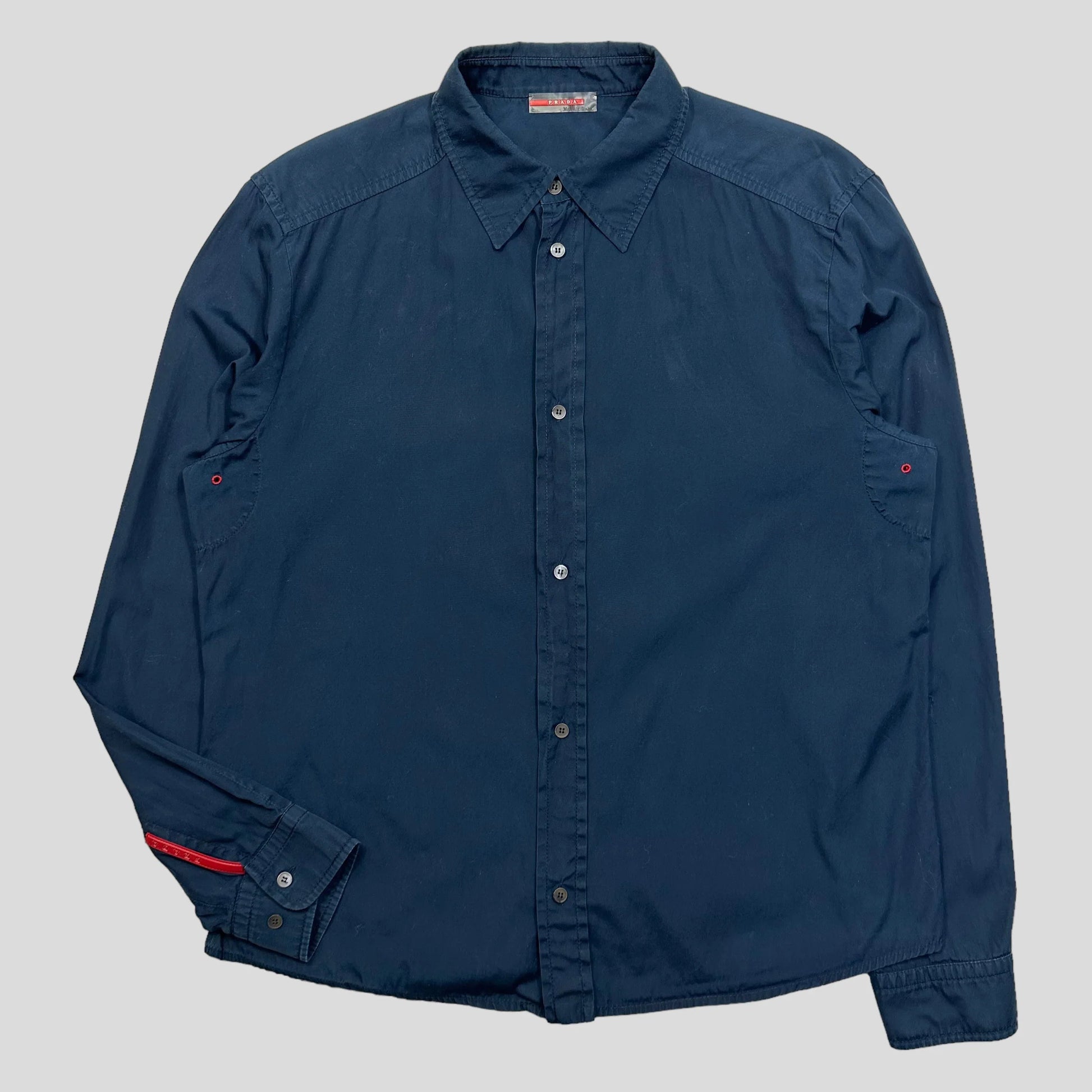 Prada Handbag Sport 00’s Ventilated Cotton Shirt - XL