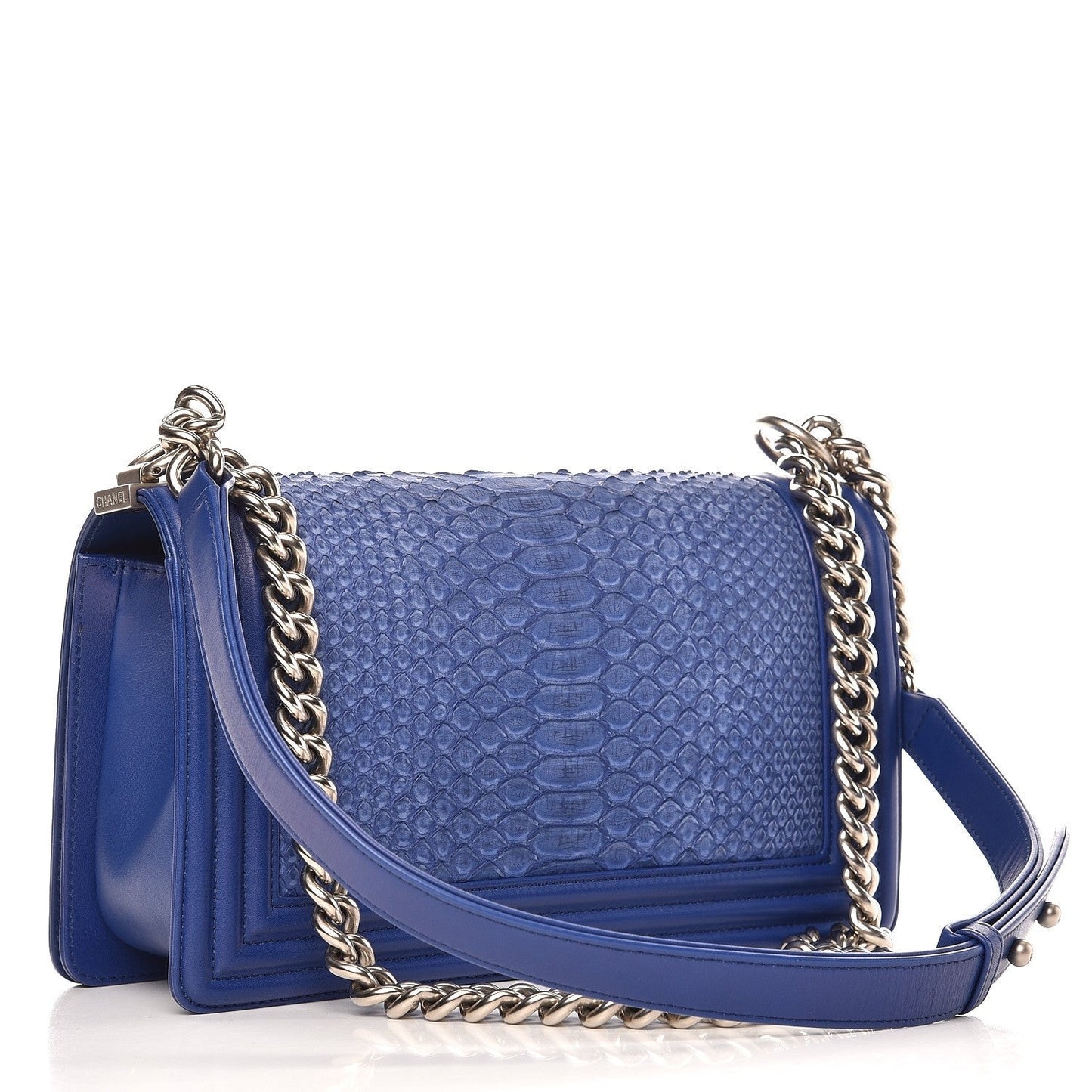 Chanel MATTE PYTHON BOY FLAP -HS Shoulder Bag