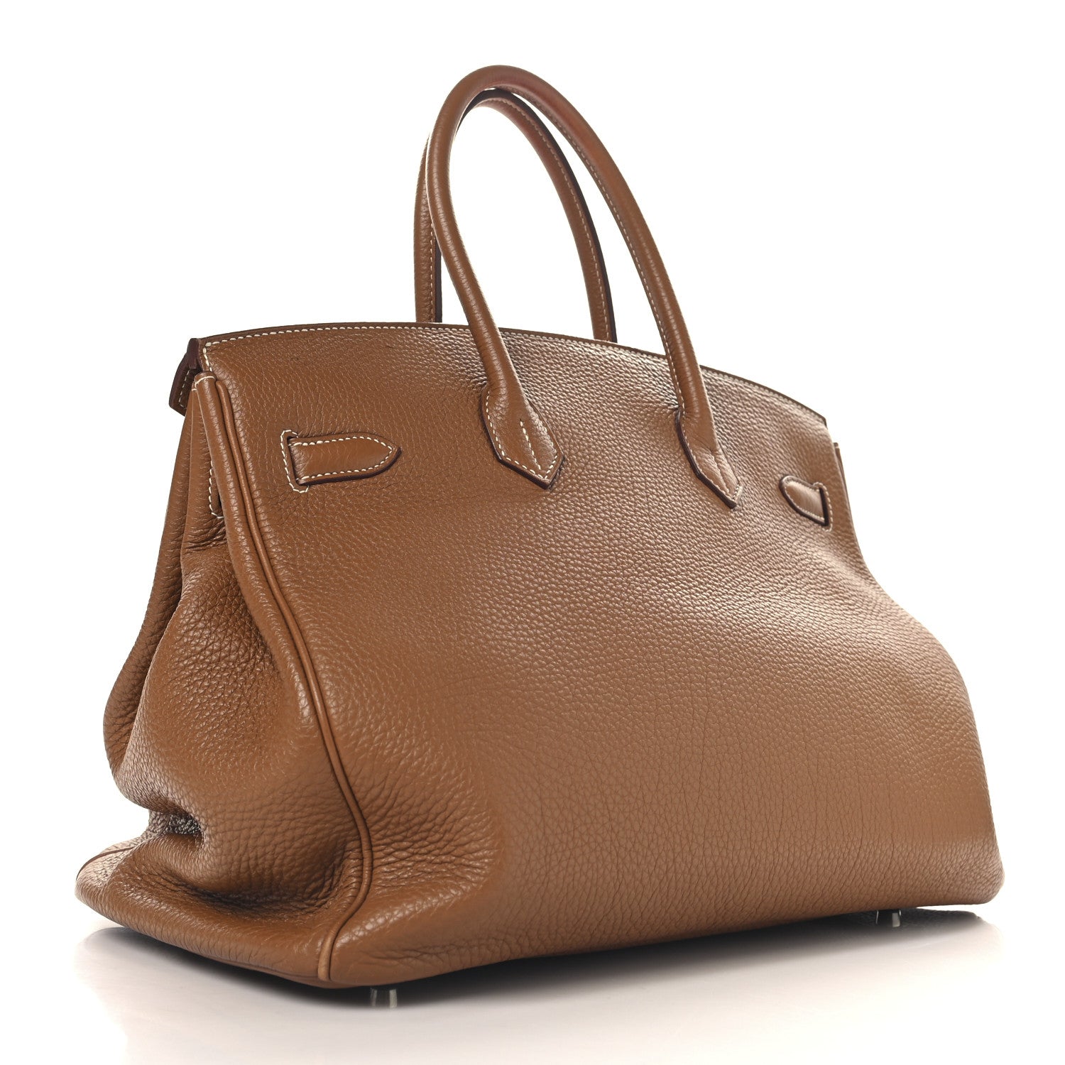 Hermes Togo Birkin Handbag Gold Travel Bag