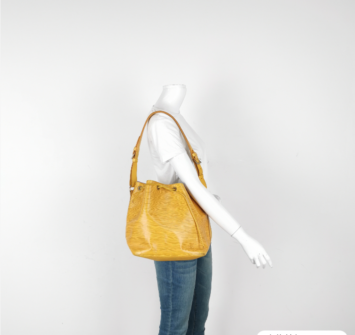 Louis Vuitton (LV)NOE bucket bag yellow 25.5cm*26.3cm*17cm 23042478282075