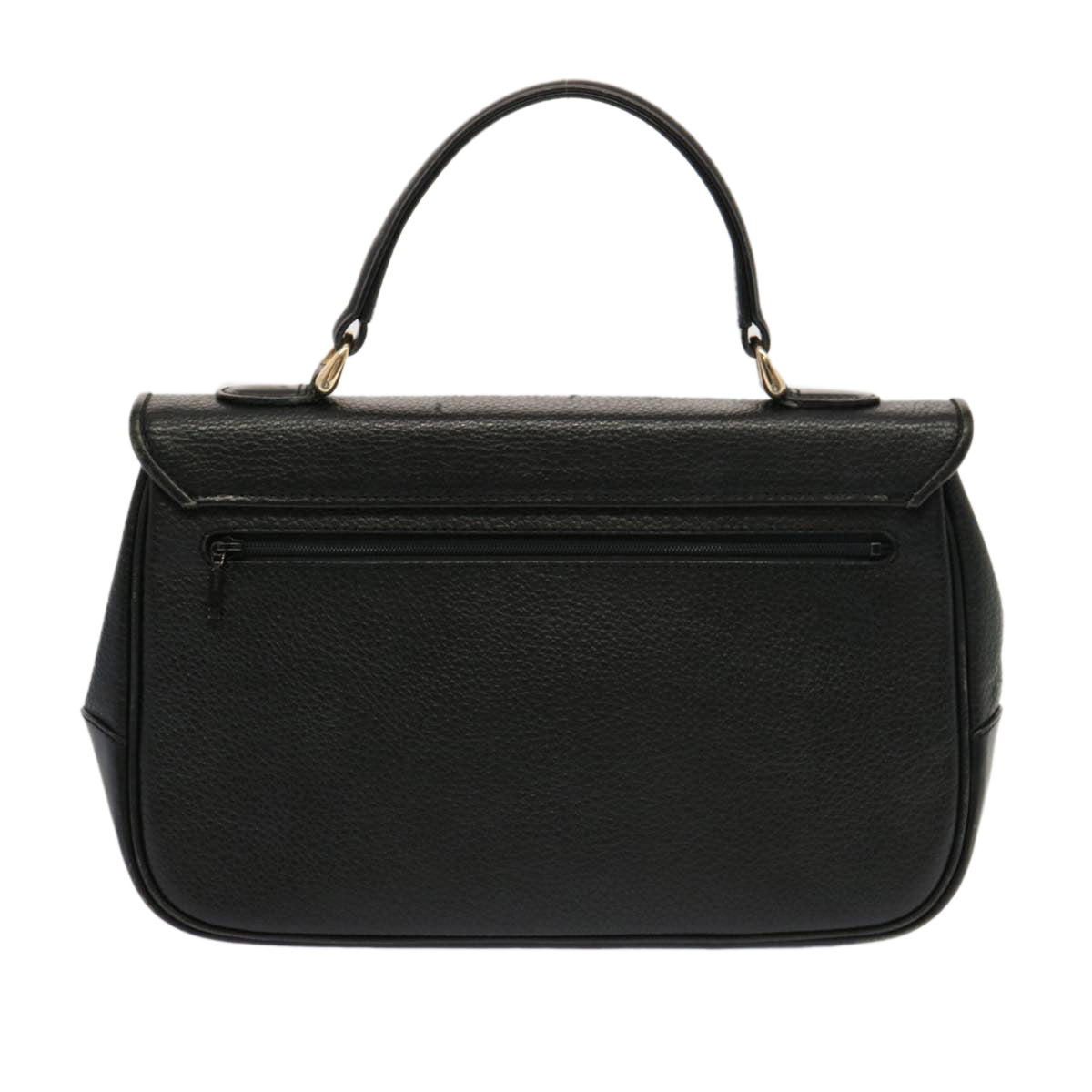 Burberry Luxury ss Hand Bag Auth Leather Black Travel Bag Black Auth 69546