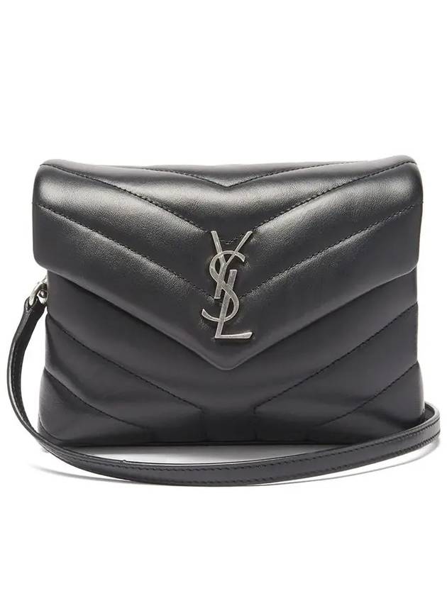 YSL Saint Laurent Saint Laurent Trending Loulou Toy Shoulder Bag Leather Black