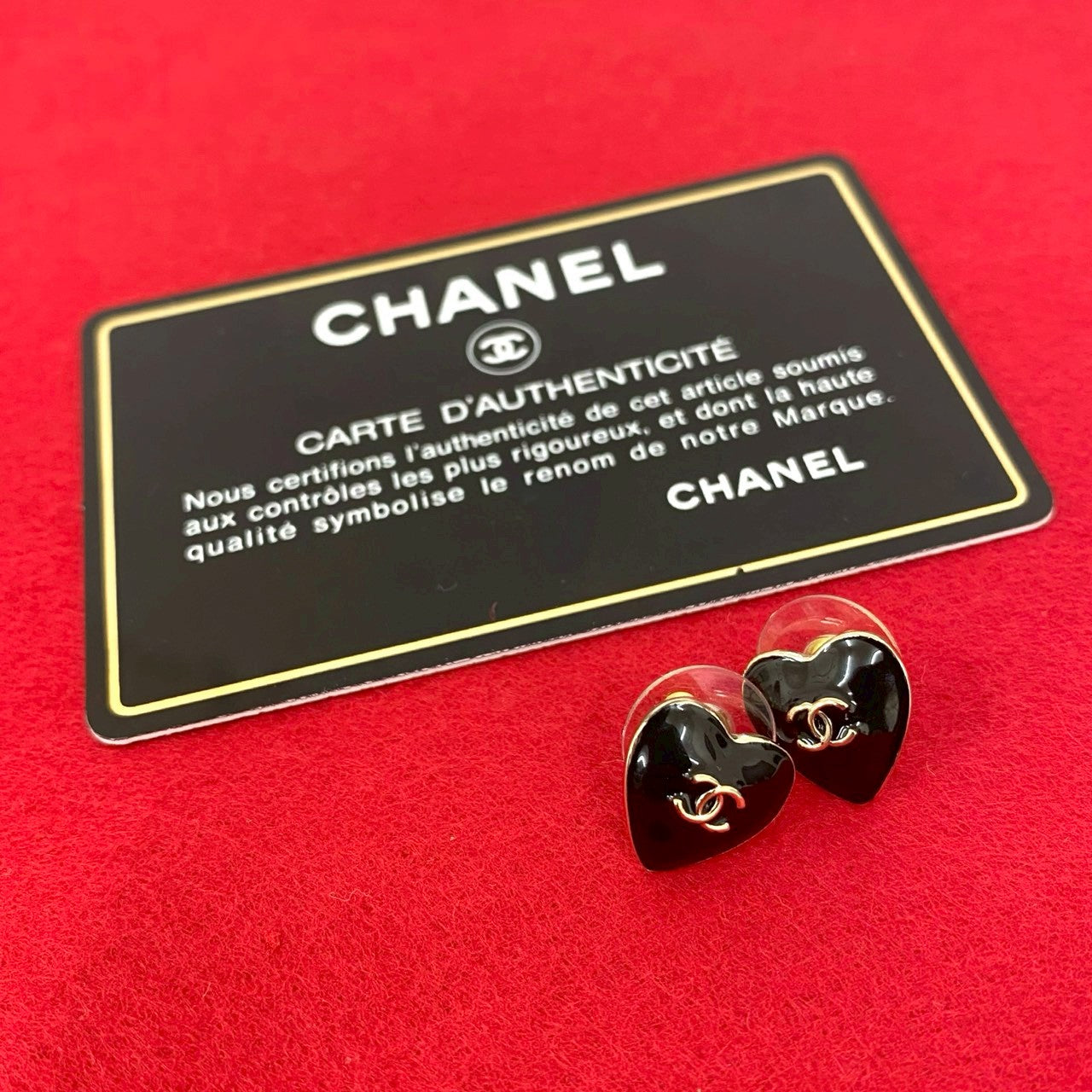 Chanel Pierce Gold Jewelry 8