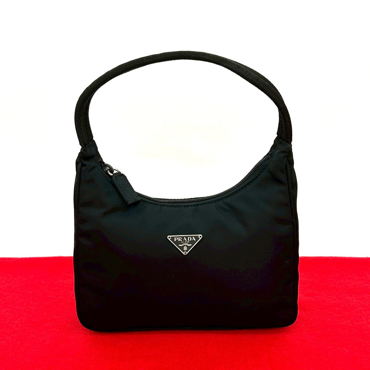 Handbag Nylon Black Travel Bag