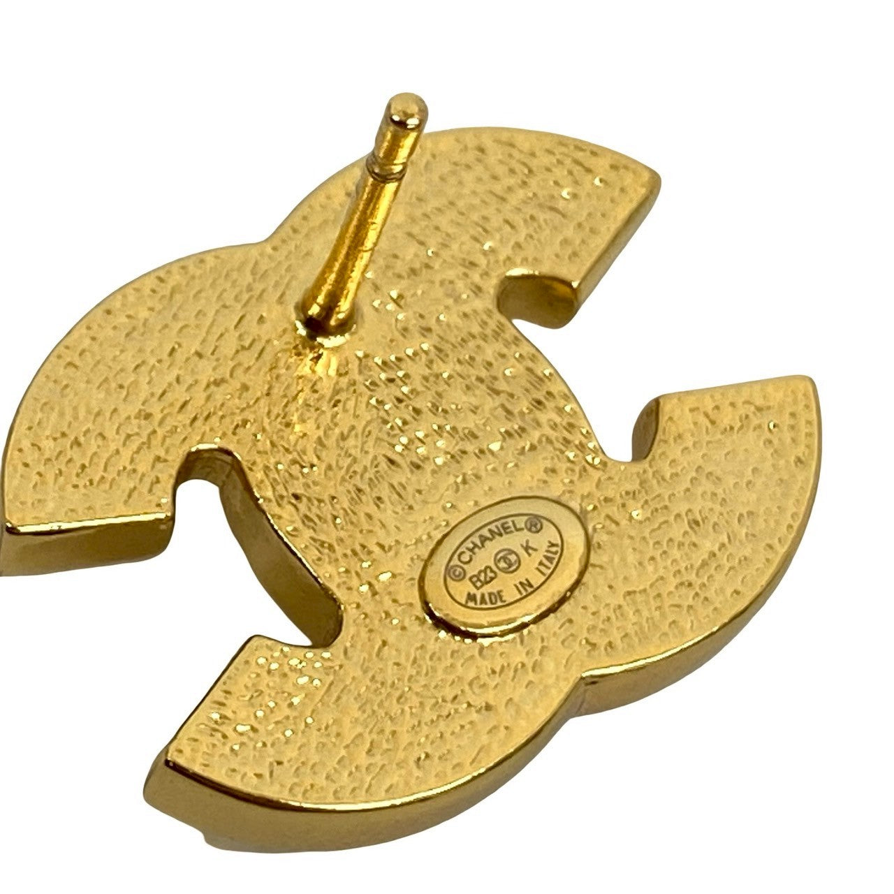 Chanel Pierce Plated Gold Jewelry 6