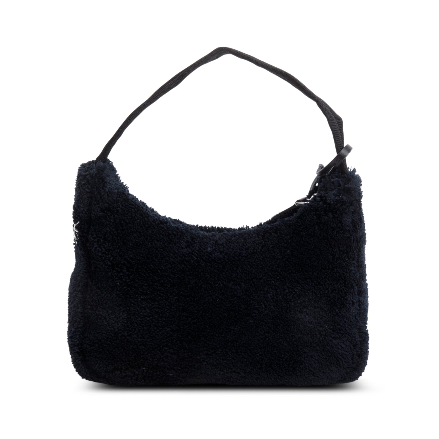 Prada Terry Cloth Re Edition Bag Black Mini Travel Bag