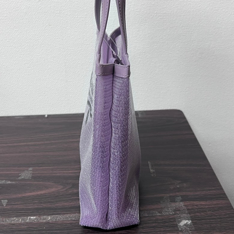 Prada Sequined Mesh Tote Bag With Pouch Small