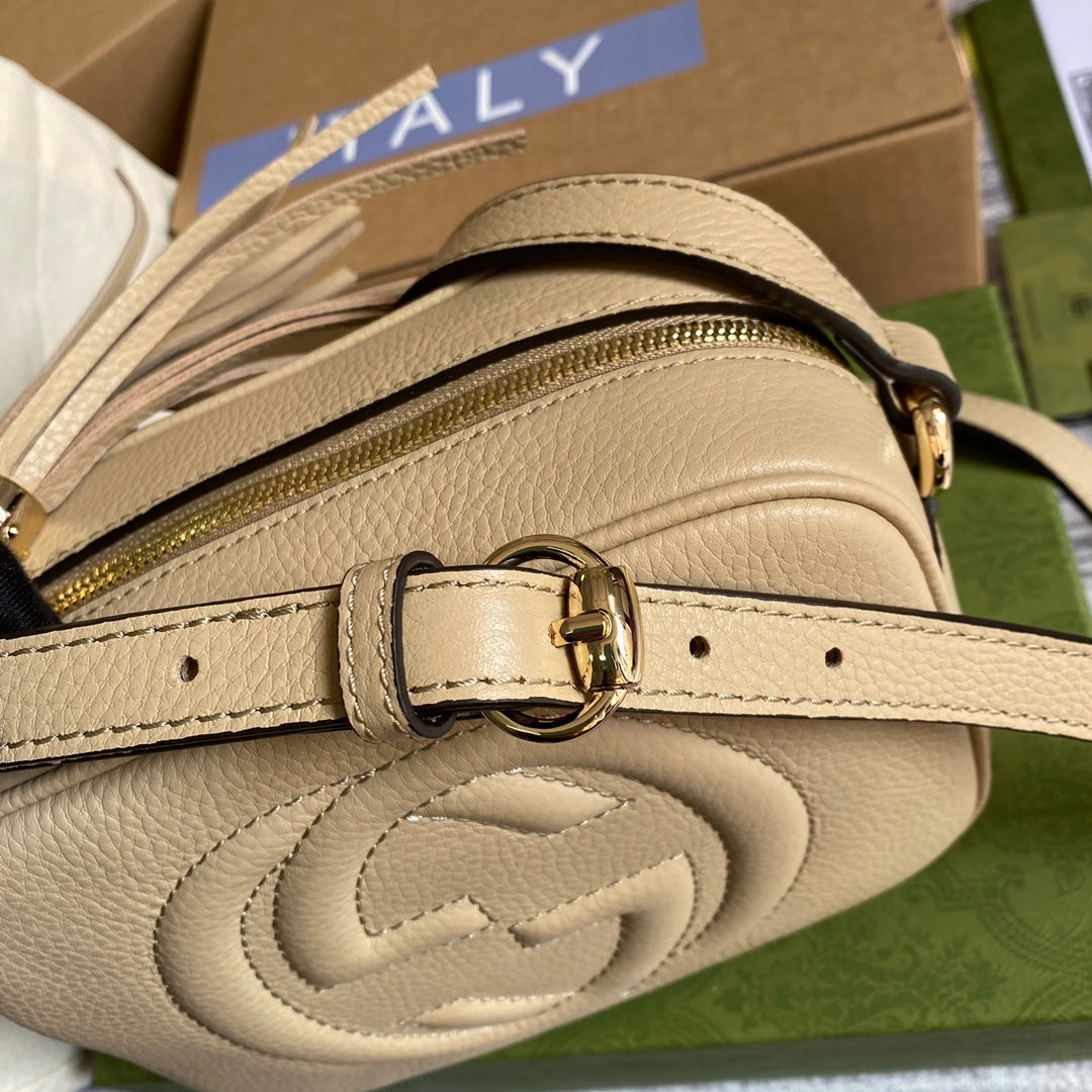 gg Soho Disco , ’s Beige Small Crossbody Bag