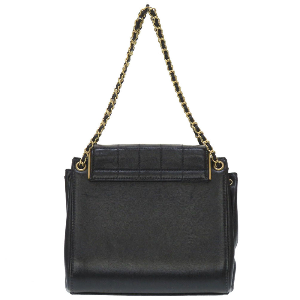 Chanel lambskin 2.55 chocolate bar Black Shoulder Bag