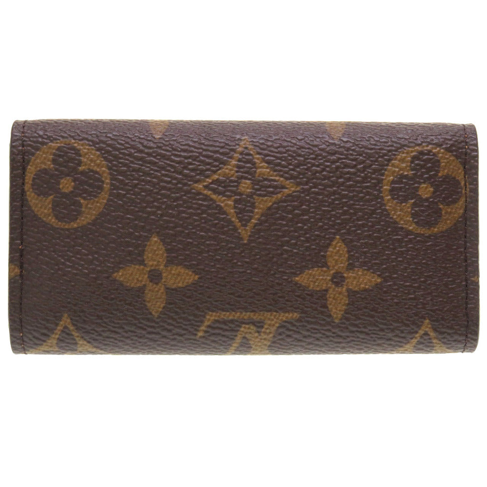 Louis Vuitton Key holder M69517 4 Monogram Canvas Brown Key Chain 6B0104Ip5