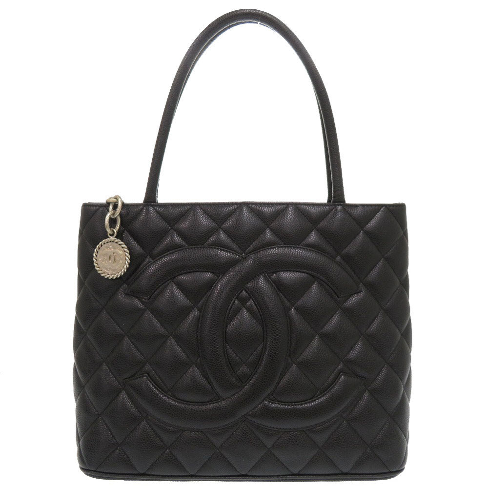 Chanel Caviar skin Black Tote Bag