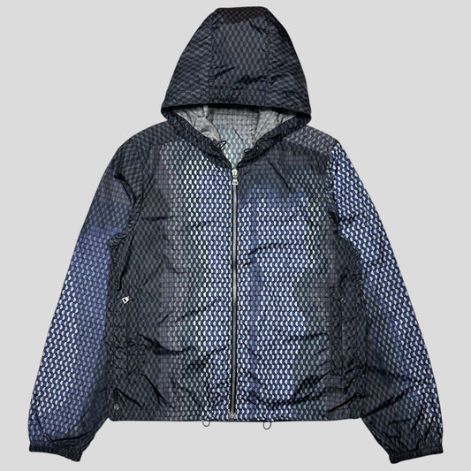 Prada Handbag Sport Geometric Shadow Print Jacket - M Nylon