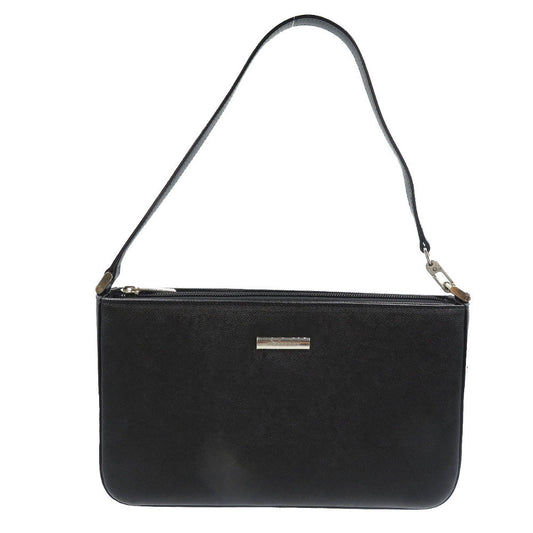 Burberry Women Handbag Leather Black Travel Bag
